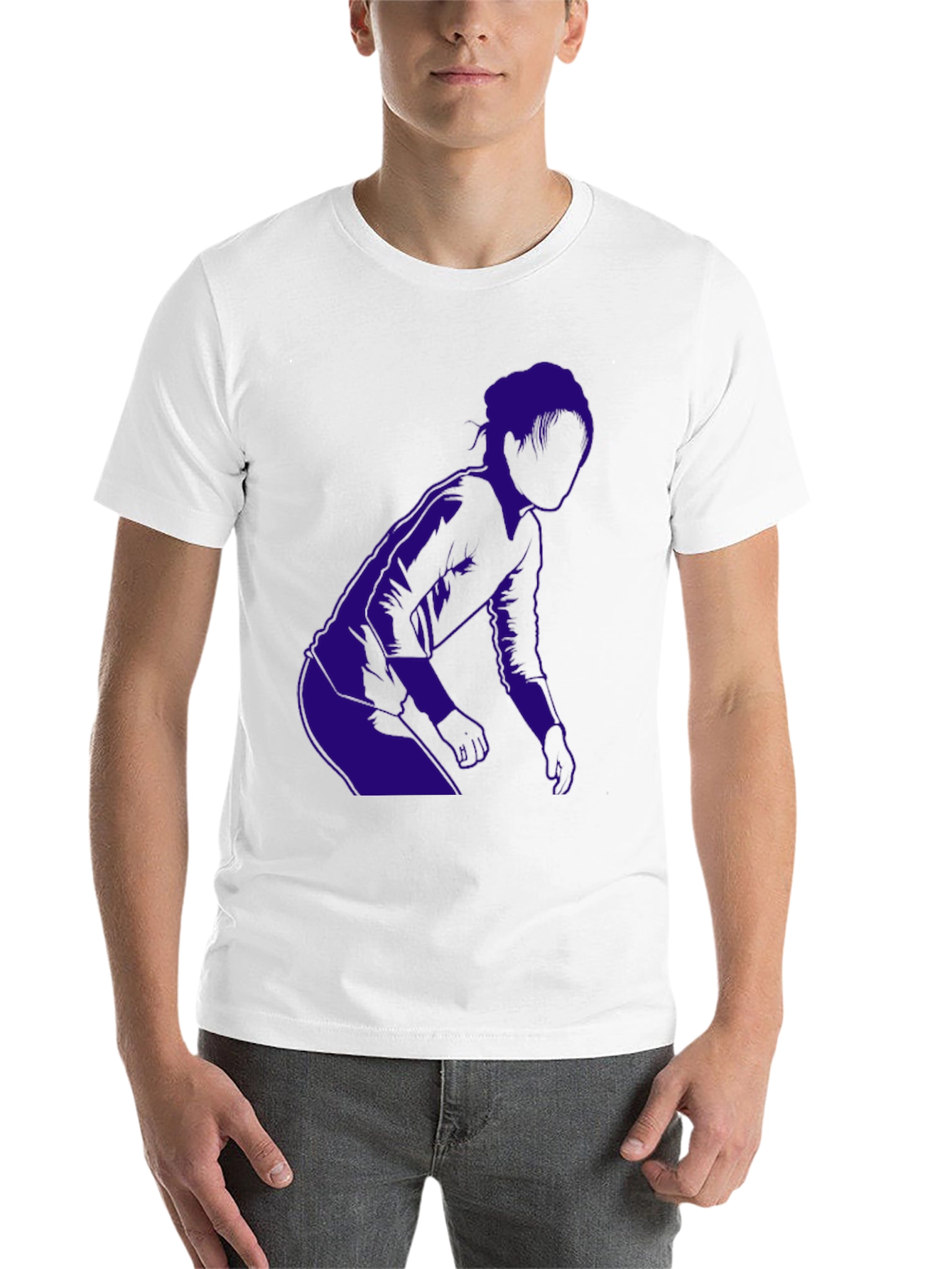 Black Cool Graphic Tee - Stylish Black T-Shirt view 14