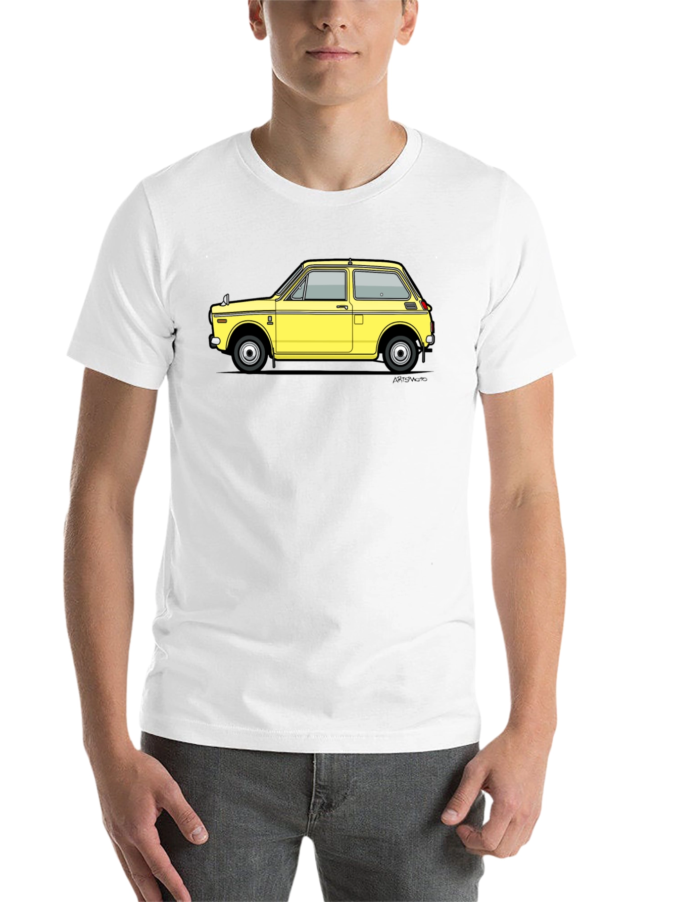 Black Retro Car Graphic T-Shirt - Stylish Auto Enthusiast Tee view 14