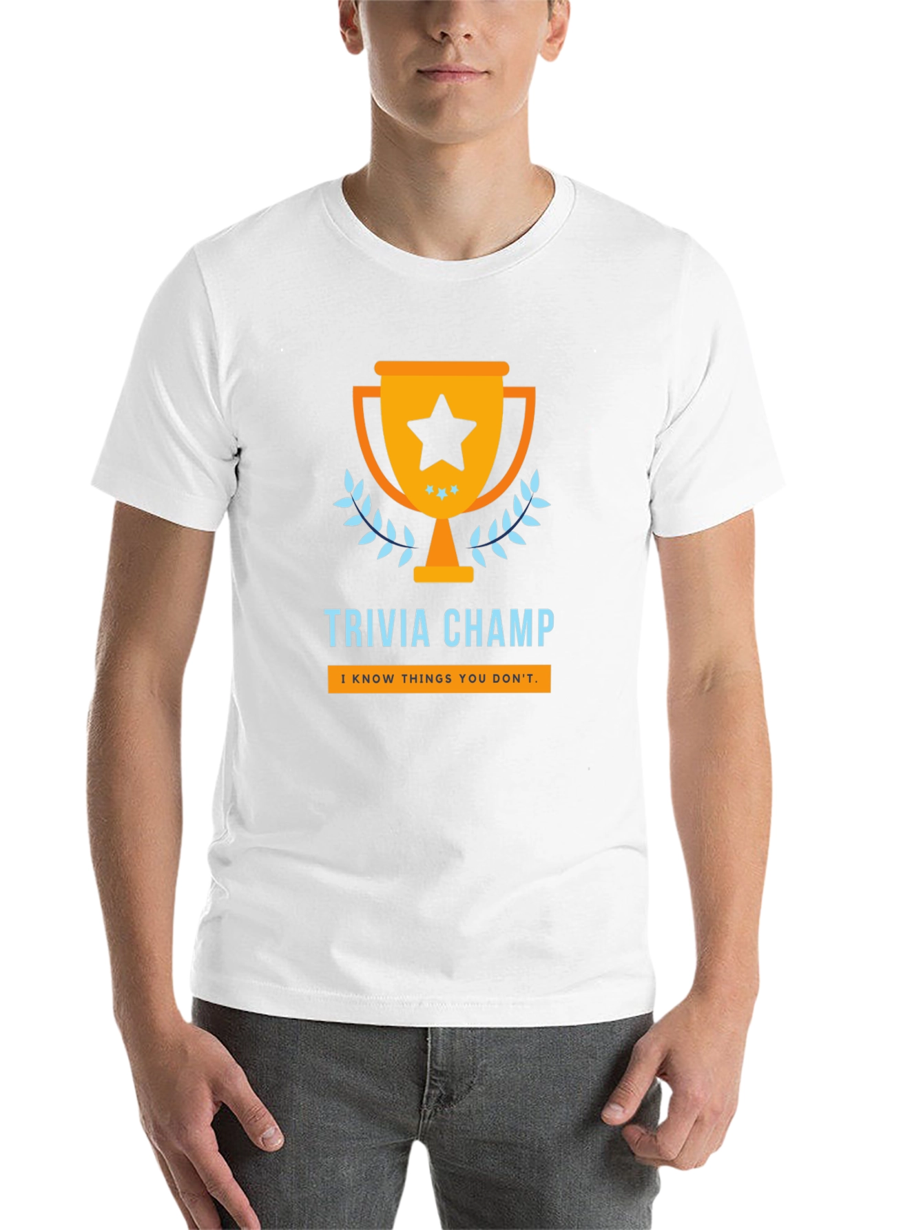 Trivia Champ Graphic T-Shirt - 14