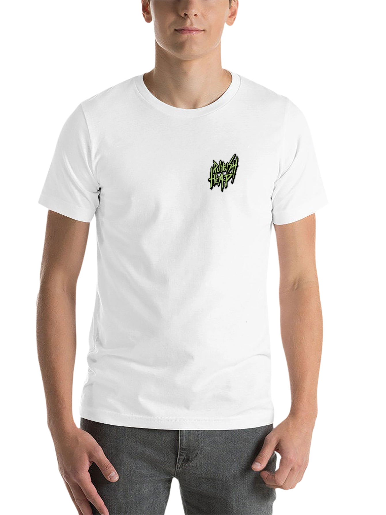 Rubbish Heap Black Graphic Tee - Trendy Casual Wear - 14