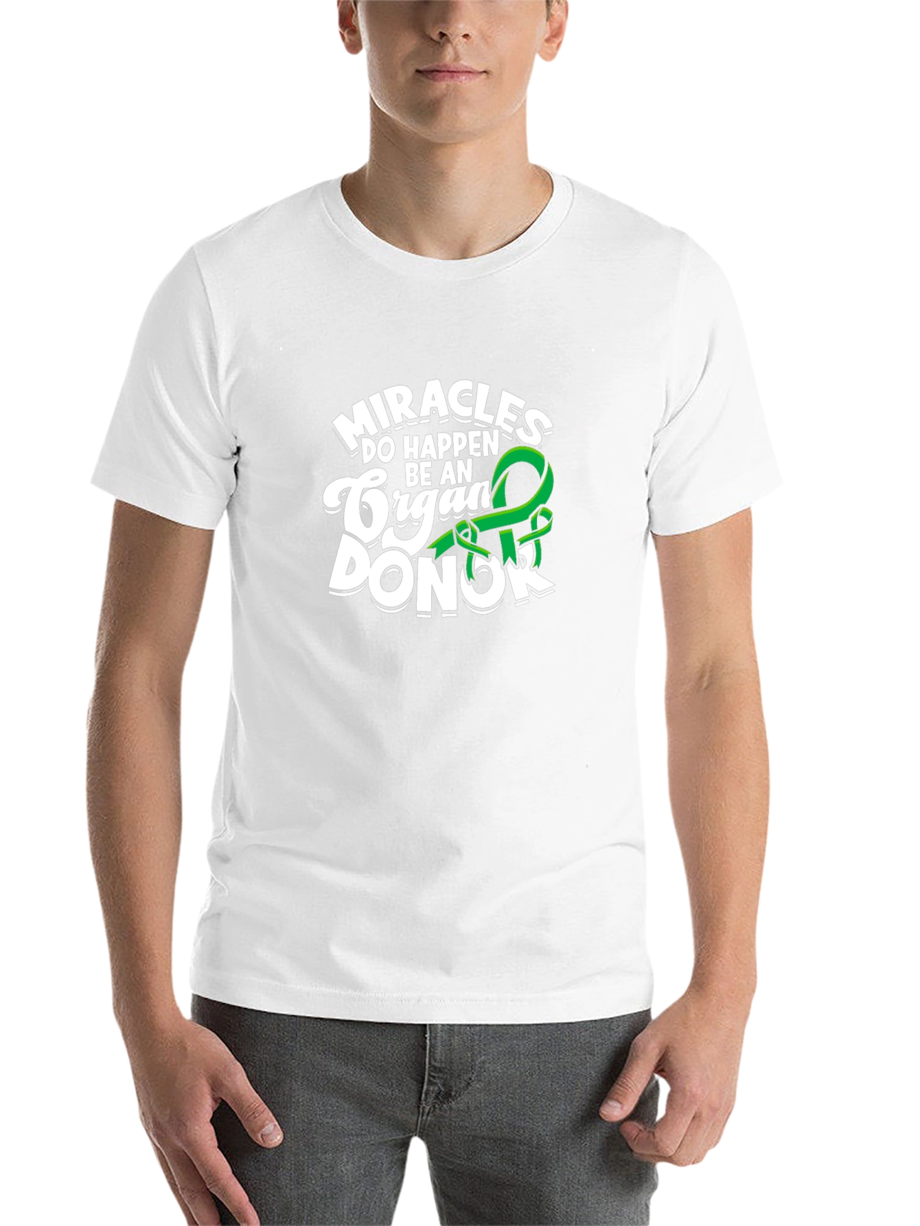 Black Miracles Happen Be An Organ Donor T-Shirt view 14