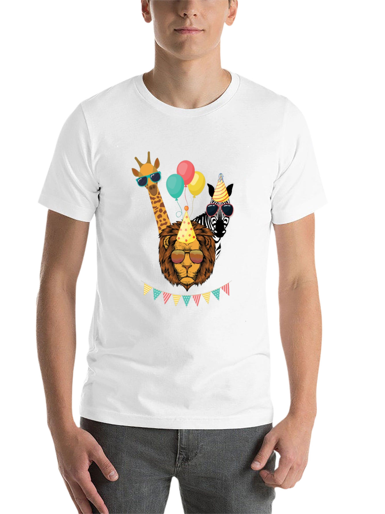 Black Party Animals T-Shirt view 14