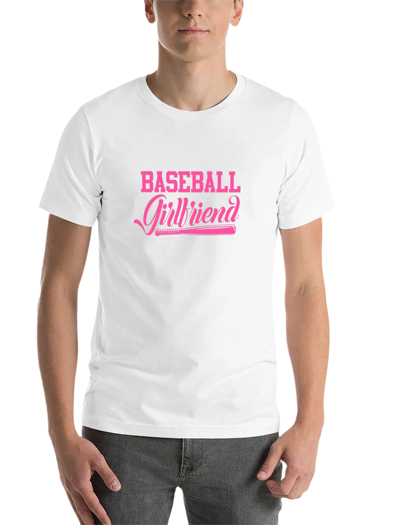 Baseball Girlfriend Graphic Tee - 14