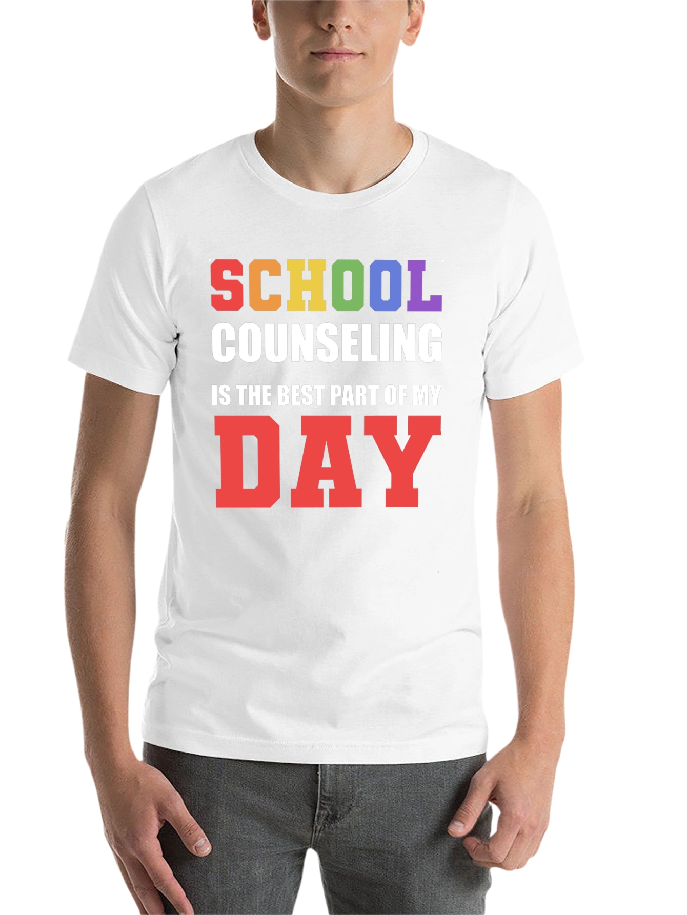Black School Counseling T-Shirt: Best Part of My Day view 14
