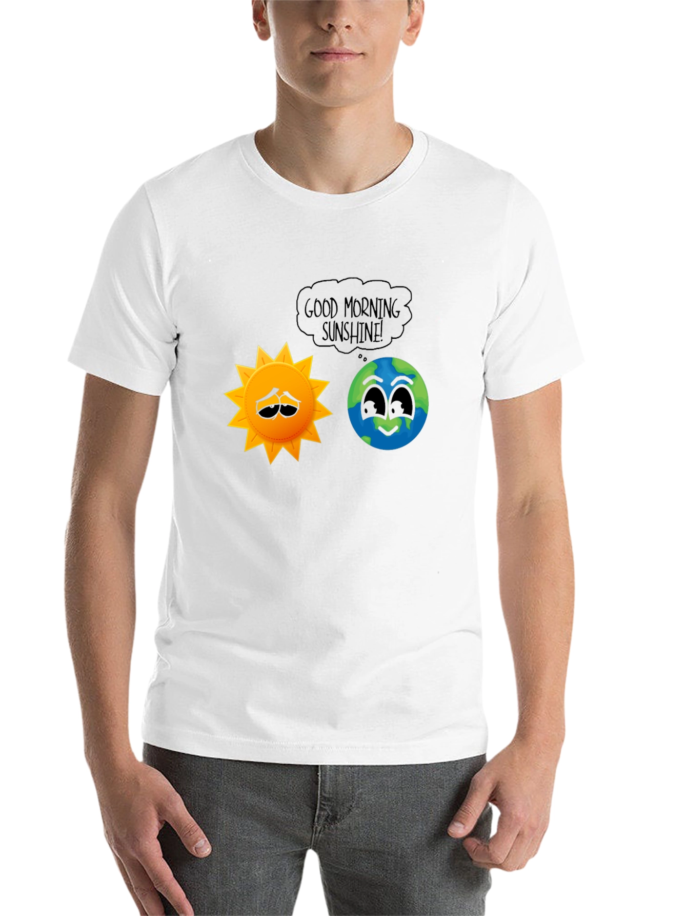 Black Good Morning Sunshine T-Shirt view 14