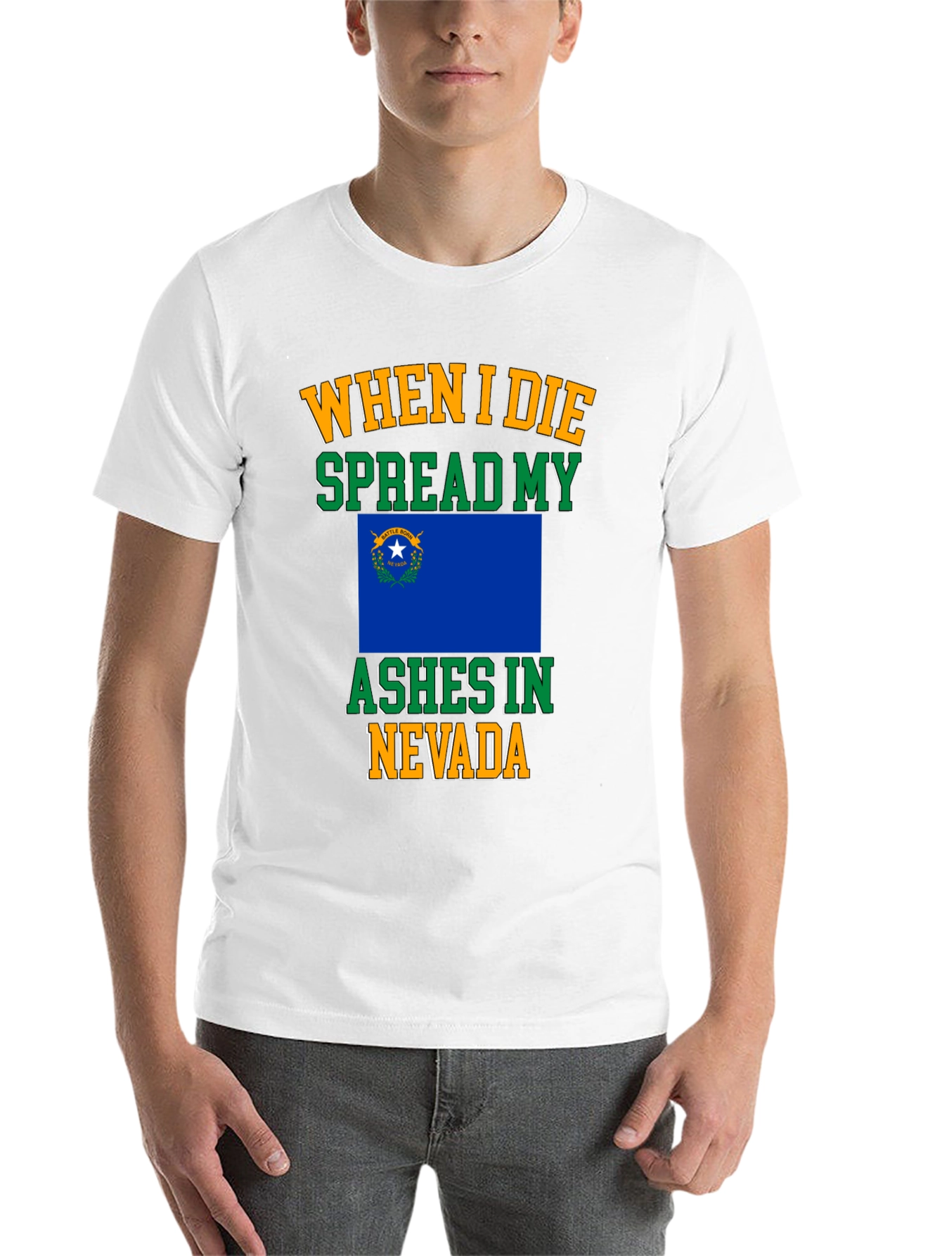 Black Nevada Ashes T-Shirt view 14