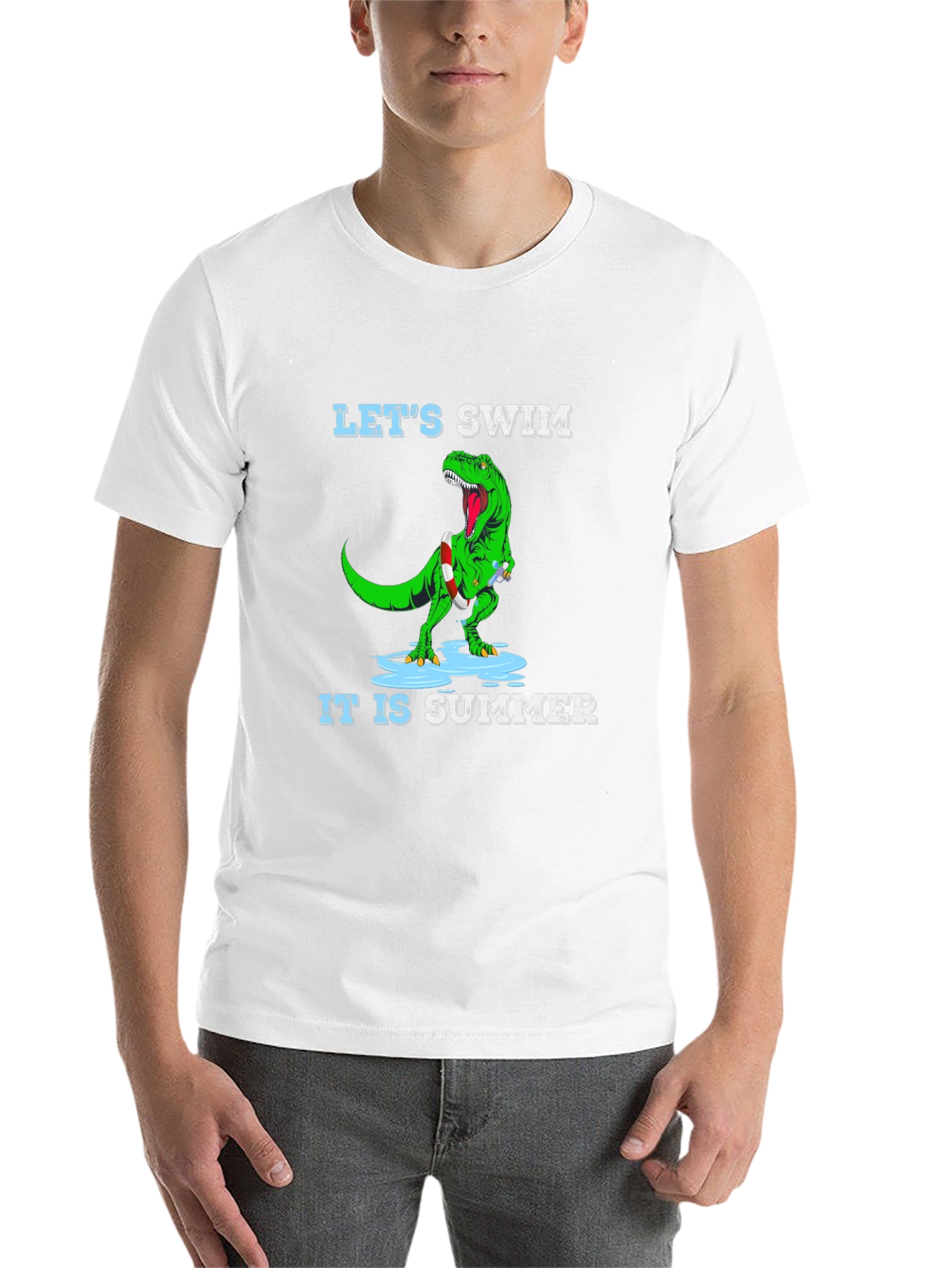Dino Summer Swim T-Shirt - 14