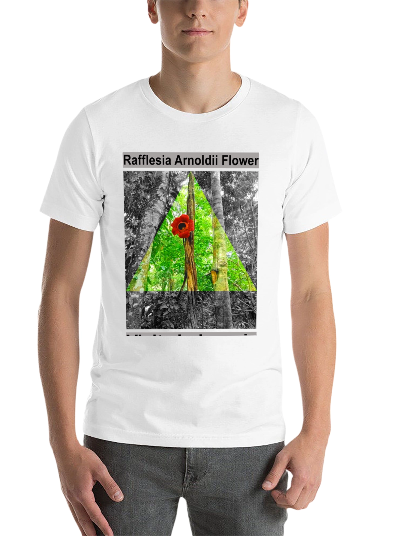 Black Rafflesia Arnoldii Flower T-Shirt view 14