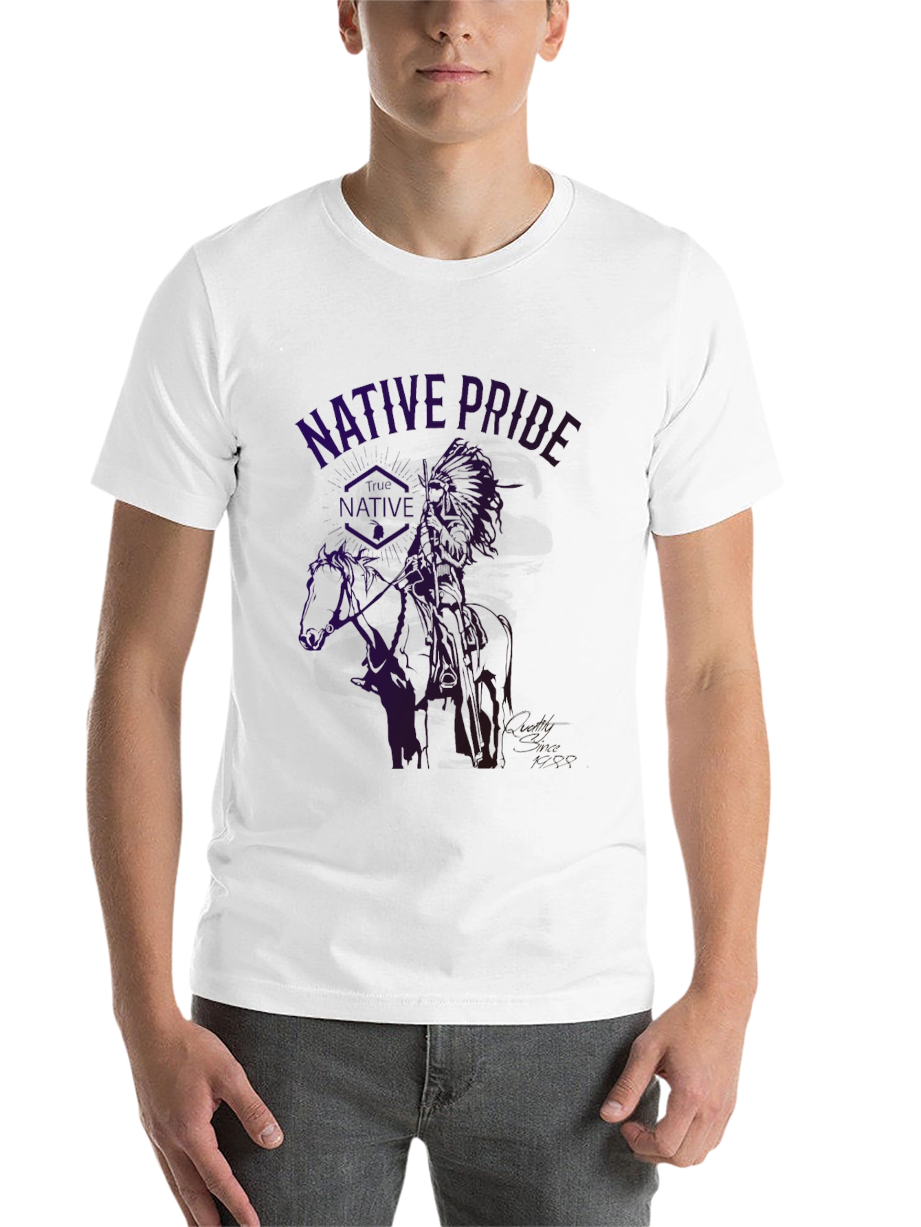 Black Native Pride Graphic T-Shirt view 14