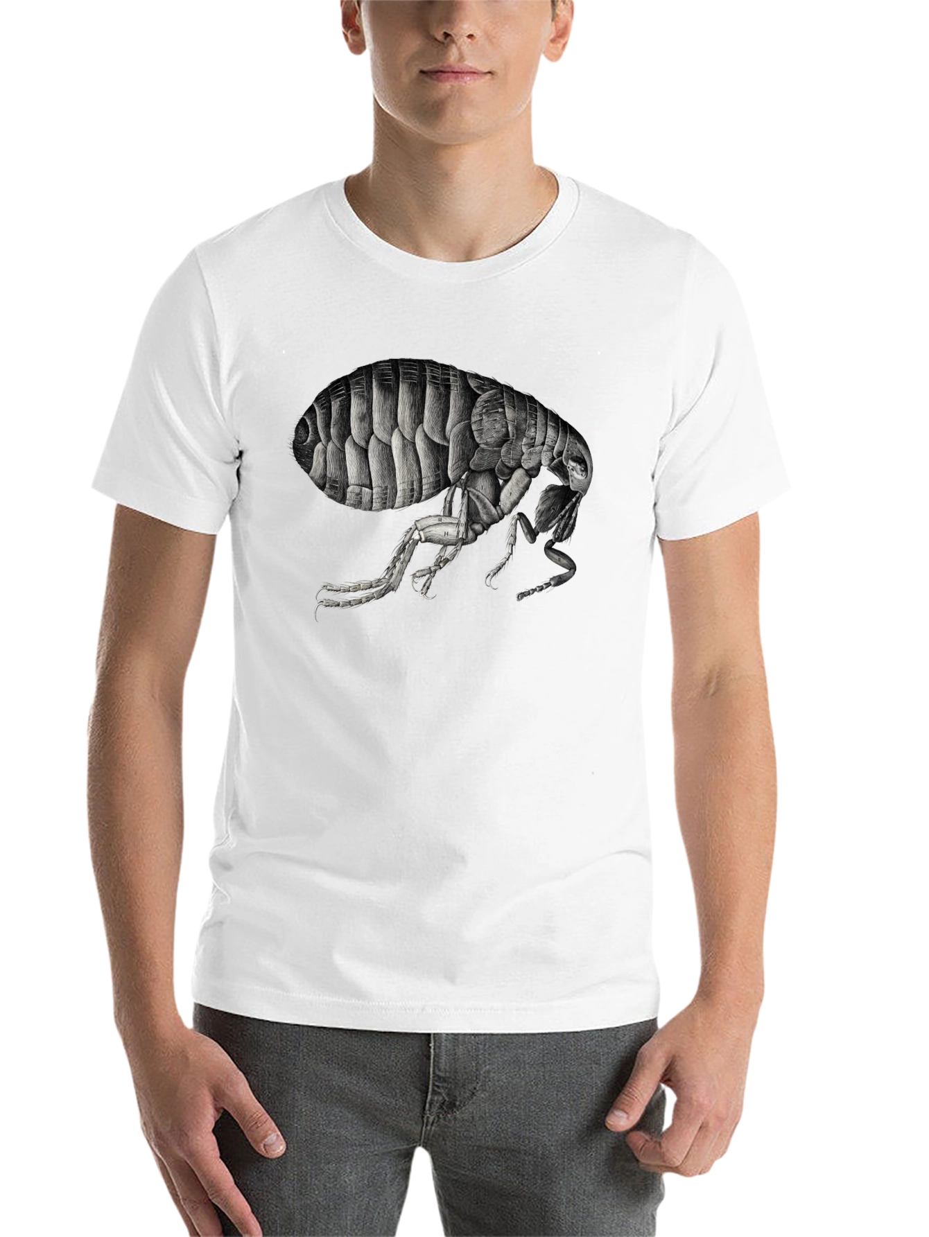 Black Flea Graphic Print T-Shirt view 14
