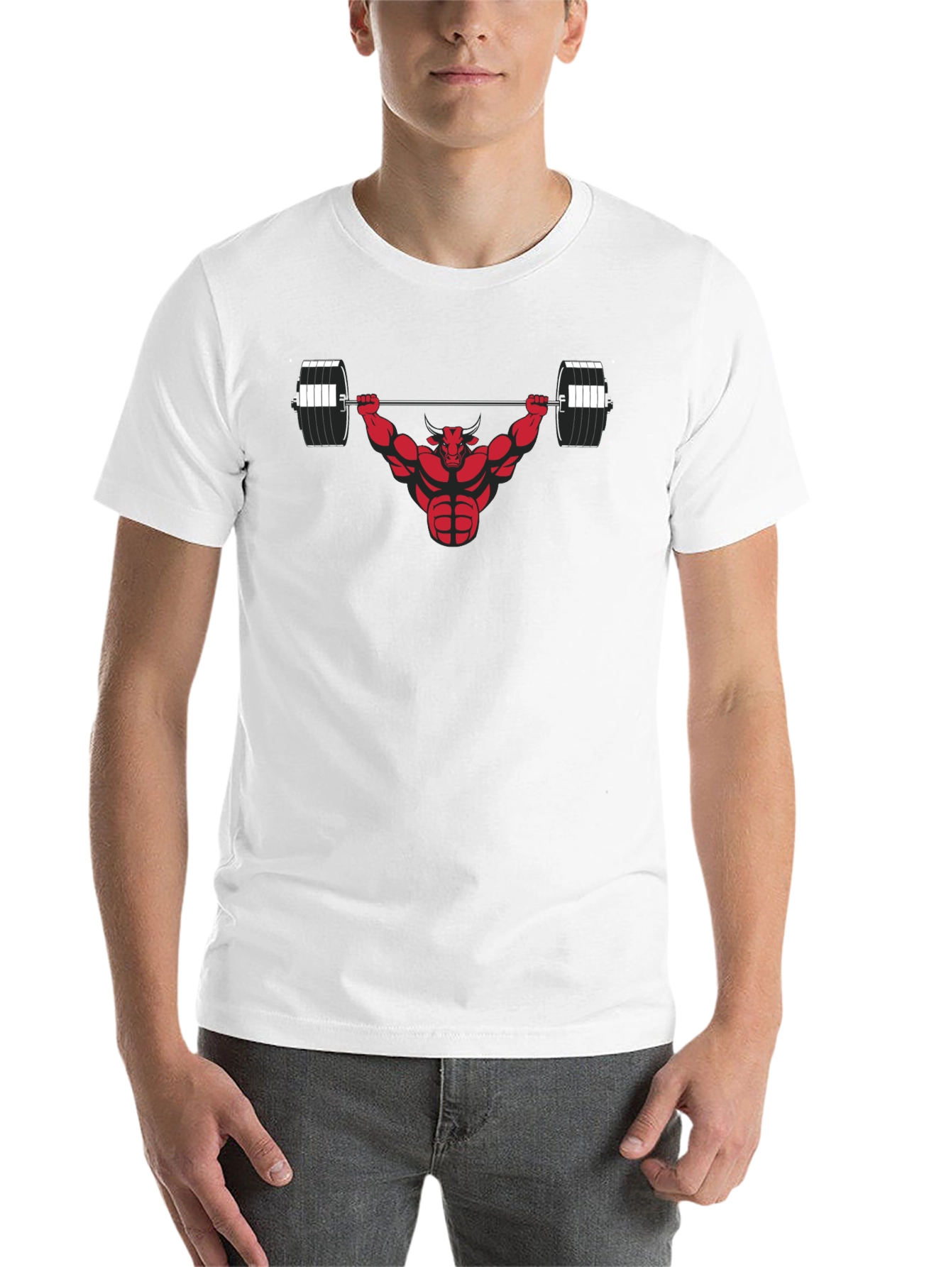Black Bull Gym Weightlifting Graphic Tee view 14