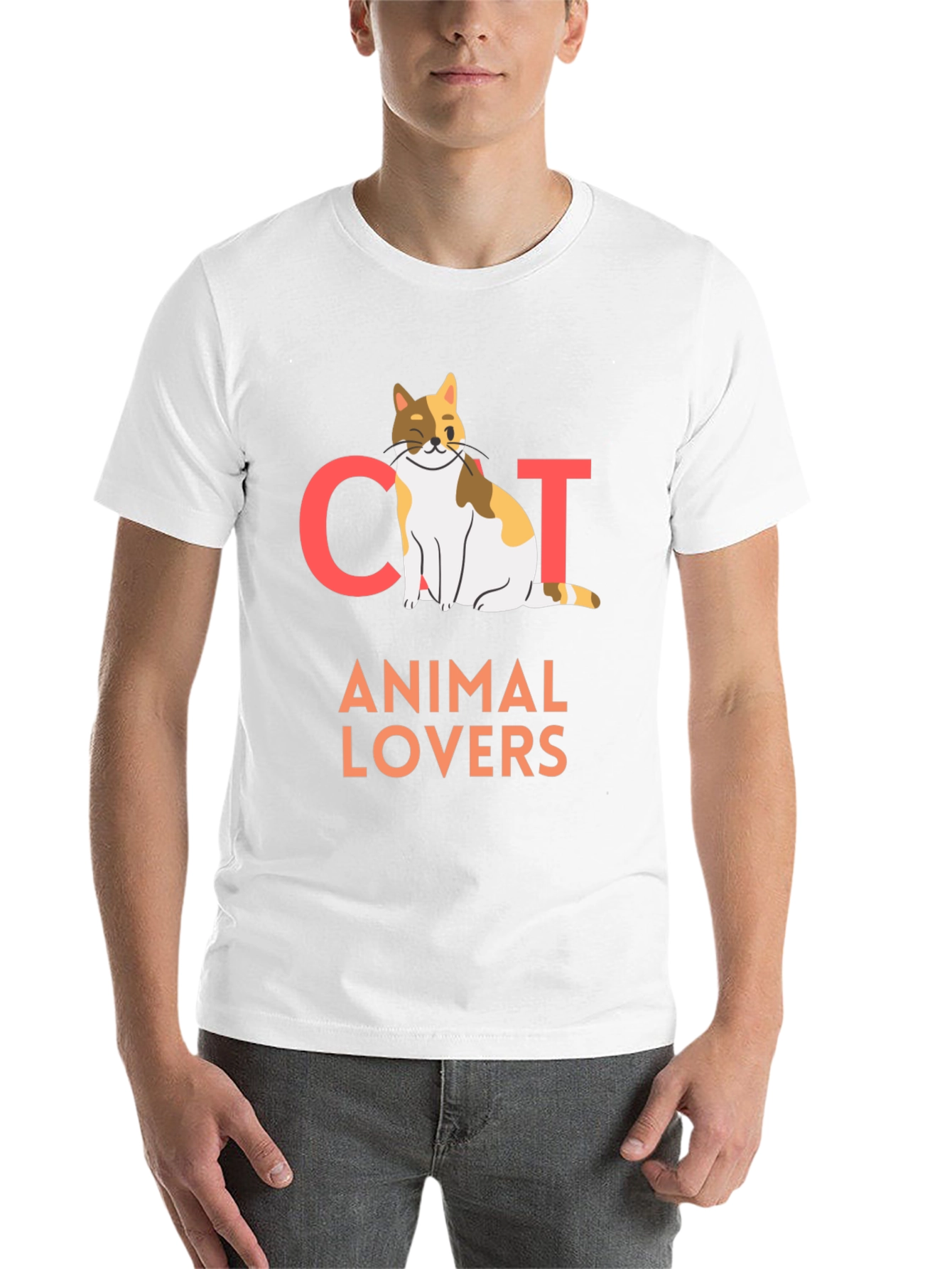 Black Cat Animal Lovers T-Shirt view 14