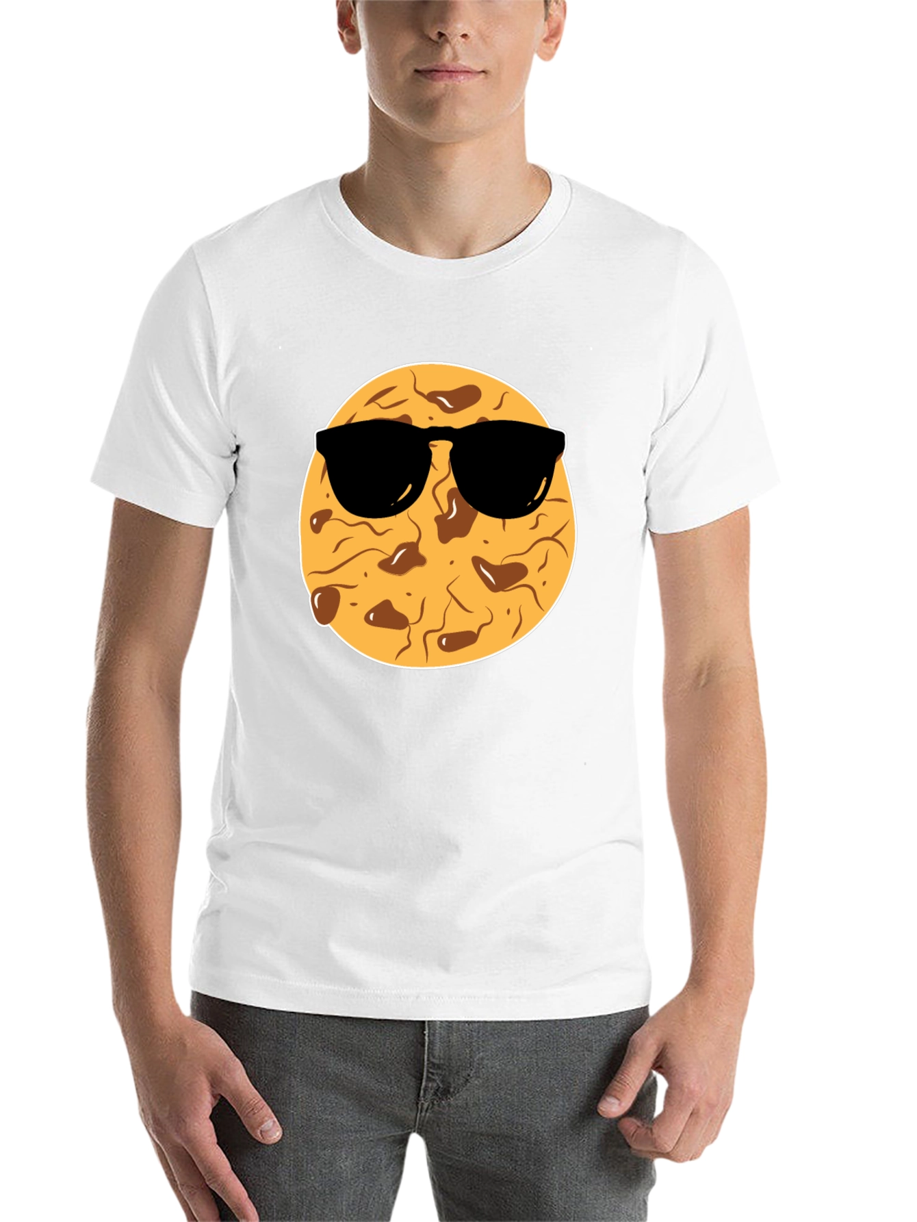 Black Cool Cookie Graphic Tee - Black T-Shirt view 14