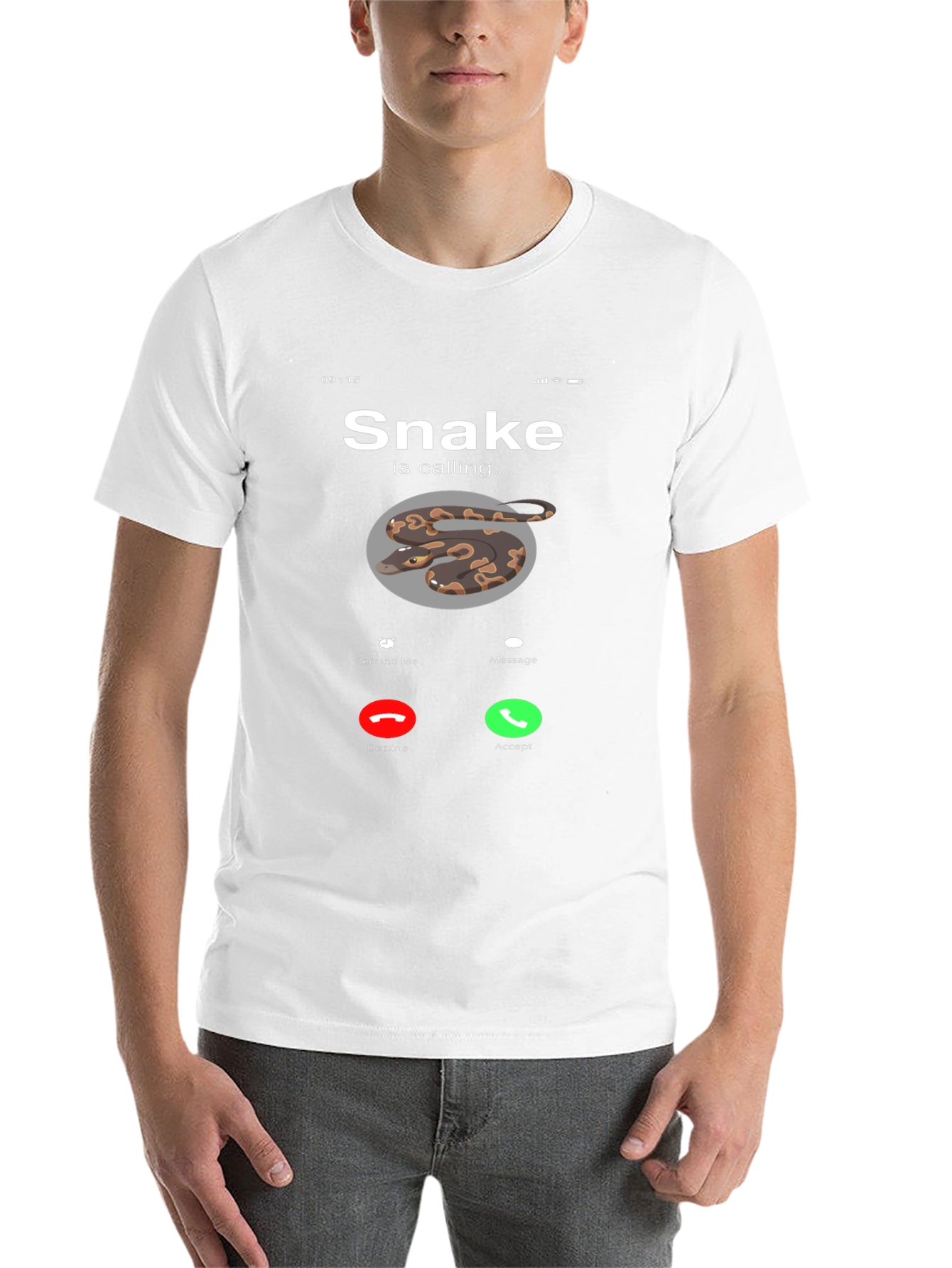 Black Snake is Calling Graphic Tee view 14