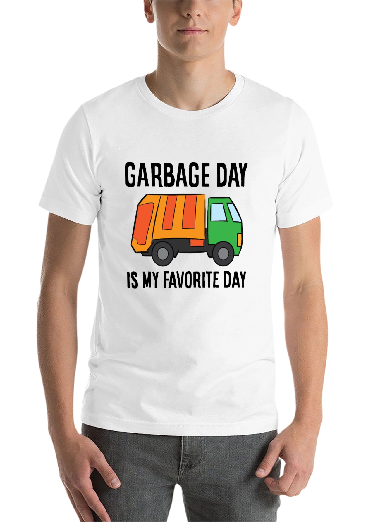 Black Garbage Day is My Favorite Day T-Shirt view 14