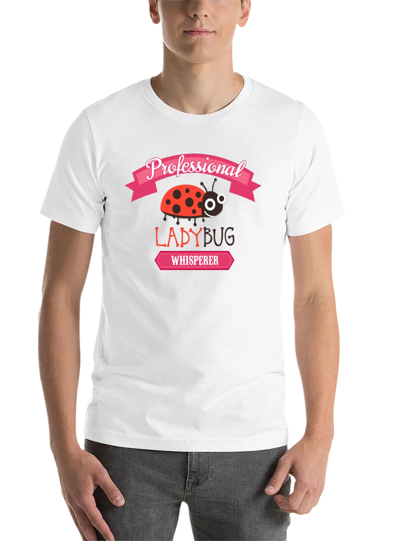 Professional Ladybug Whisperer Graphic T-Shirt - 14