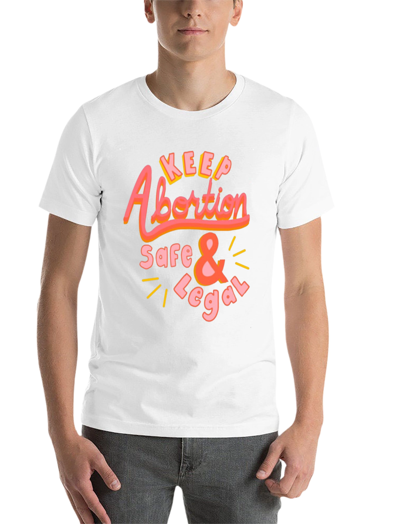 Keep Abortion Safe & Legal Graphic Tee - 14