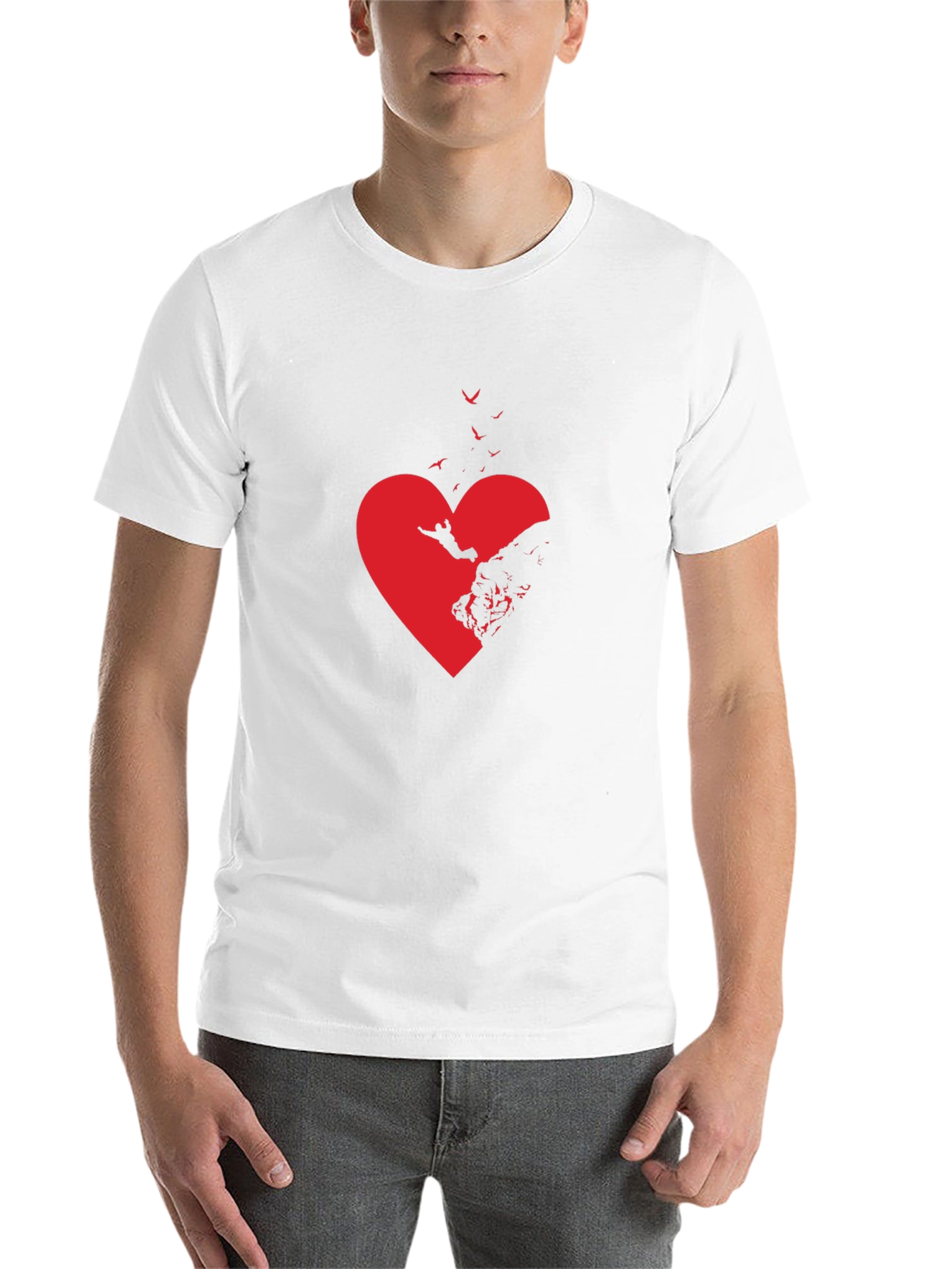 Heartbreak T-Shirt - Black Graphic Tee - 14
