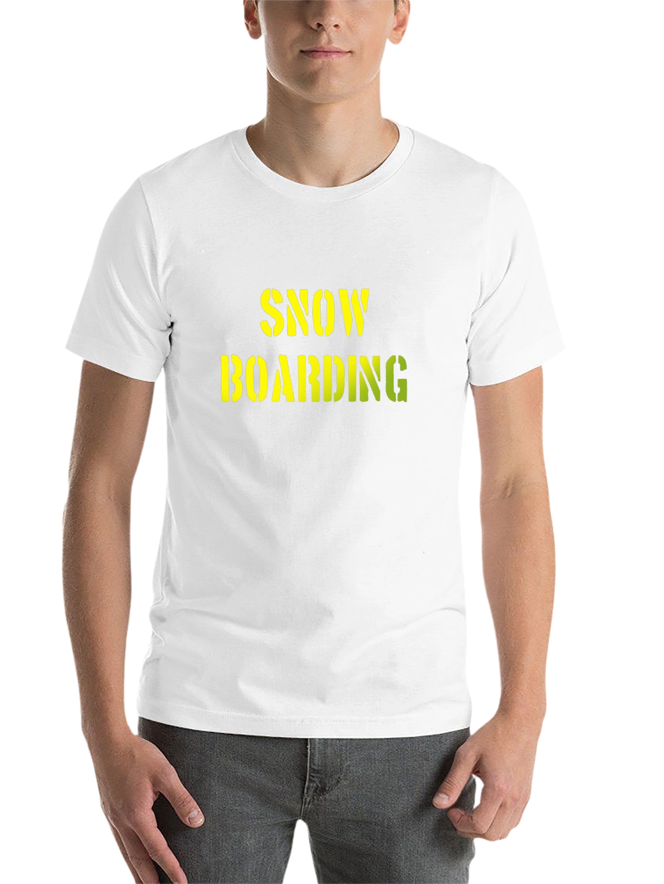 Black Snow Boarding T-Shirt view 14