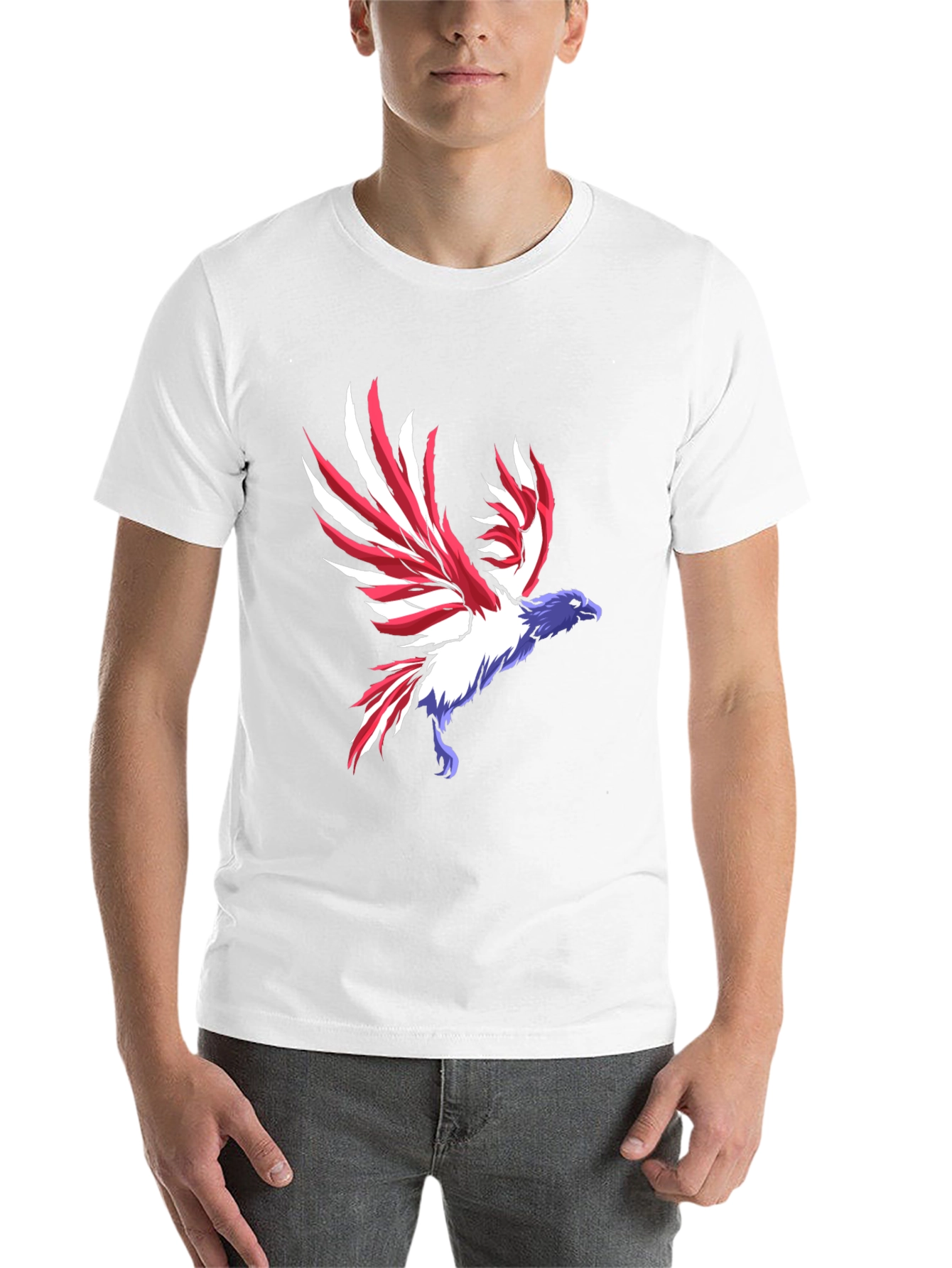 Black American Eagle Graphic Tee view 14