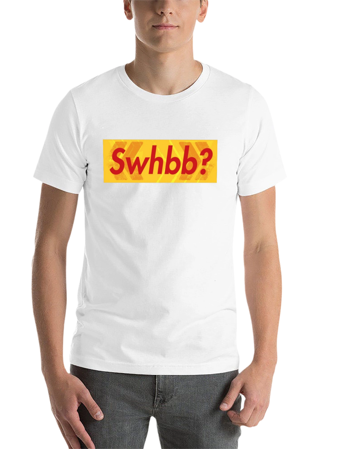 Black Swhbb? Graphic Tee - Funny T-Shirt view 14