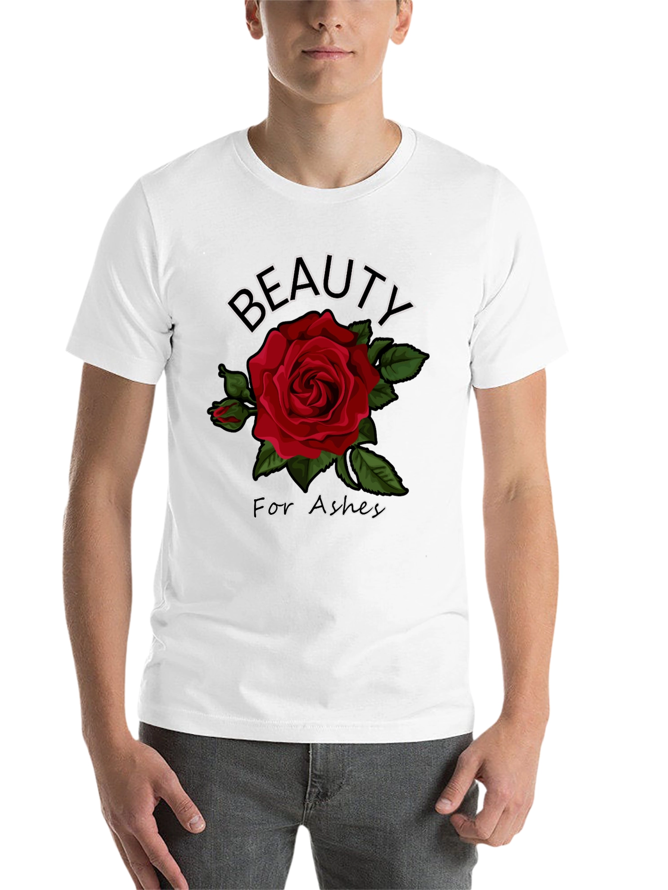 Black Beauty for Ashes Rose Graphic T-Shirt view 14