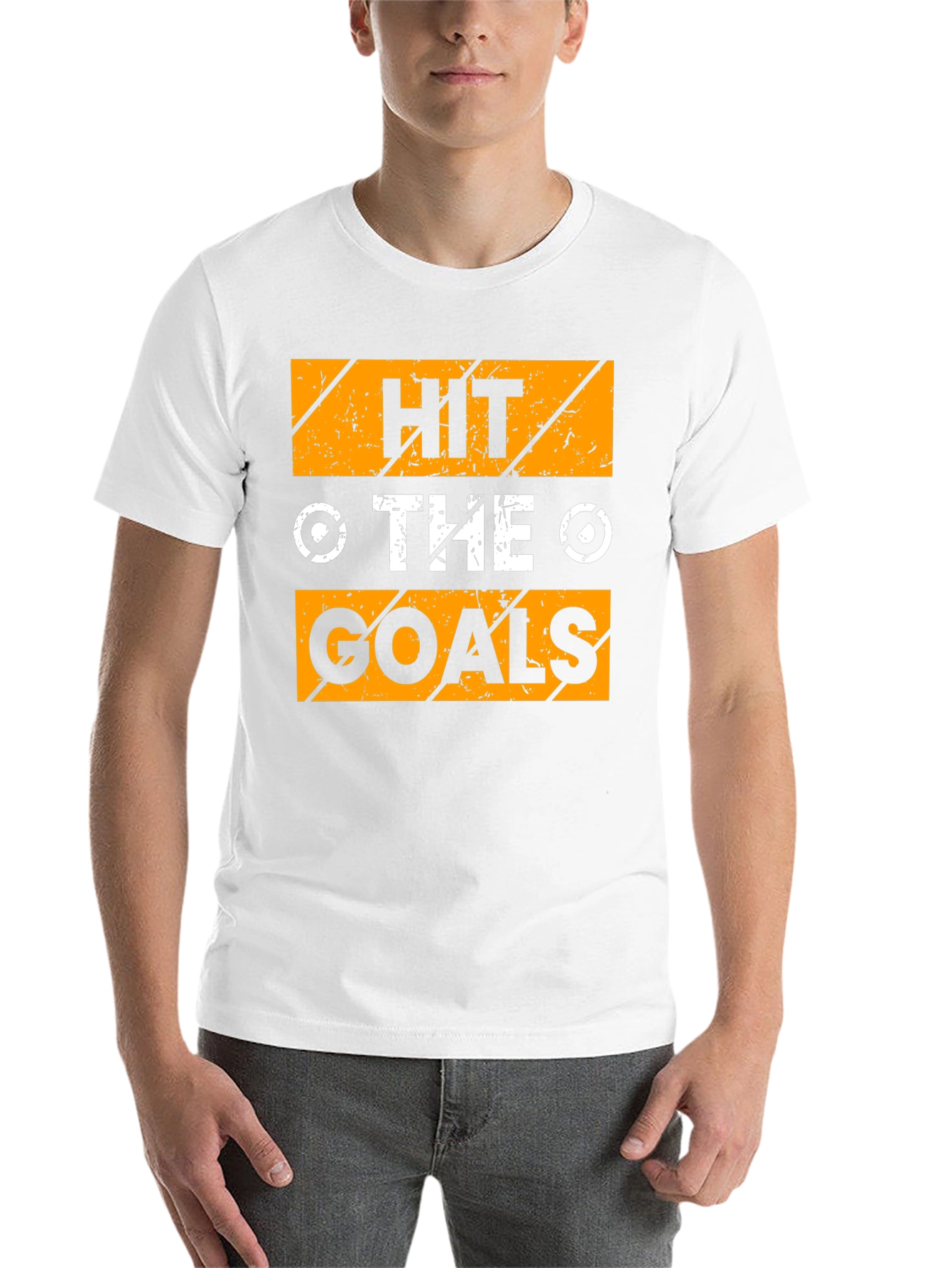 Black Hit The Goals Graphic T-Shirt view 14