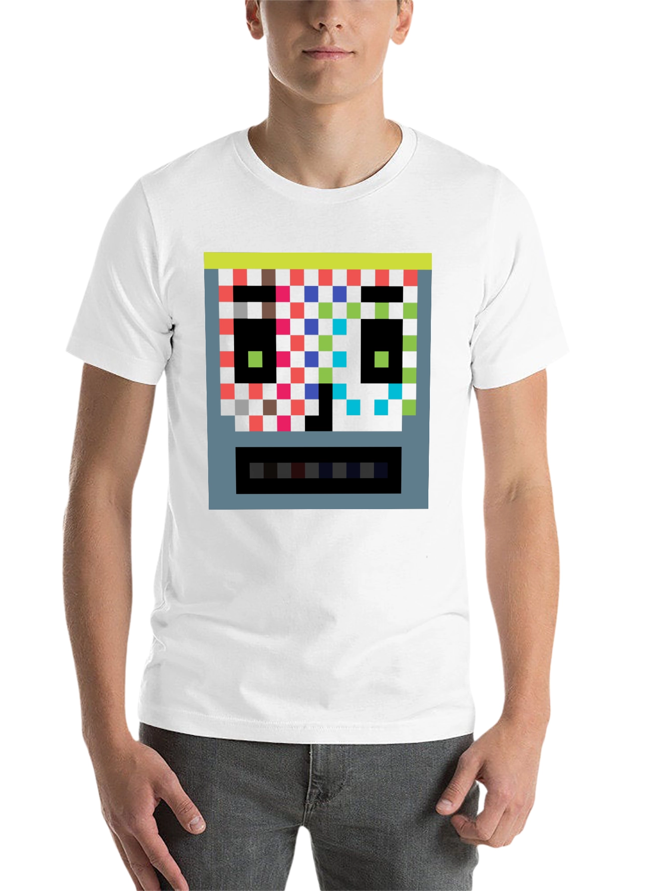 Black Pixelated Arcade Game T-Shirt - Retro Gaming view 14