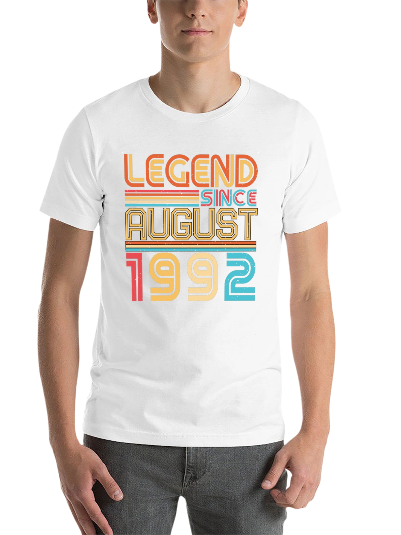 Black Legend Since August 1992 - Graphic T-Shirt view 14