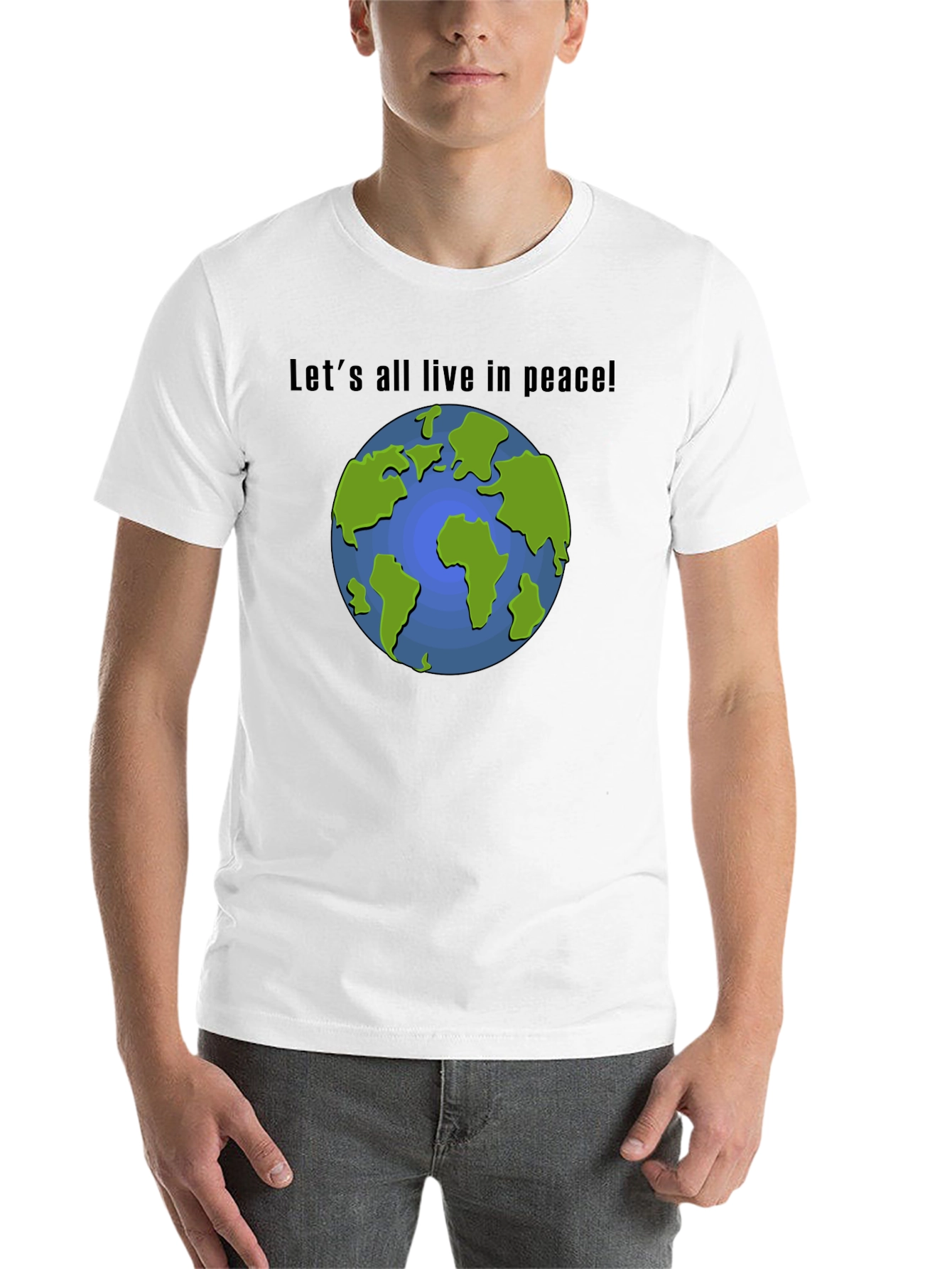 Peace On Earth Graphic T-Shirt - 14