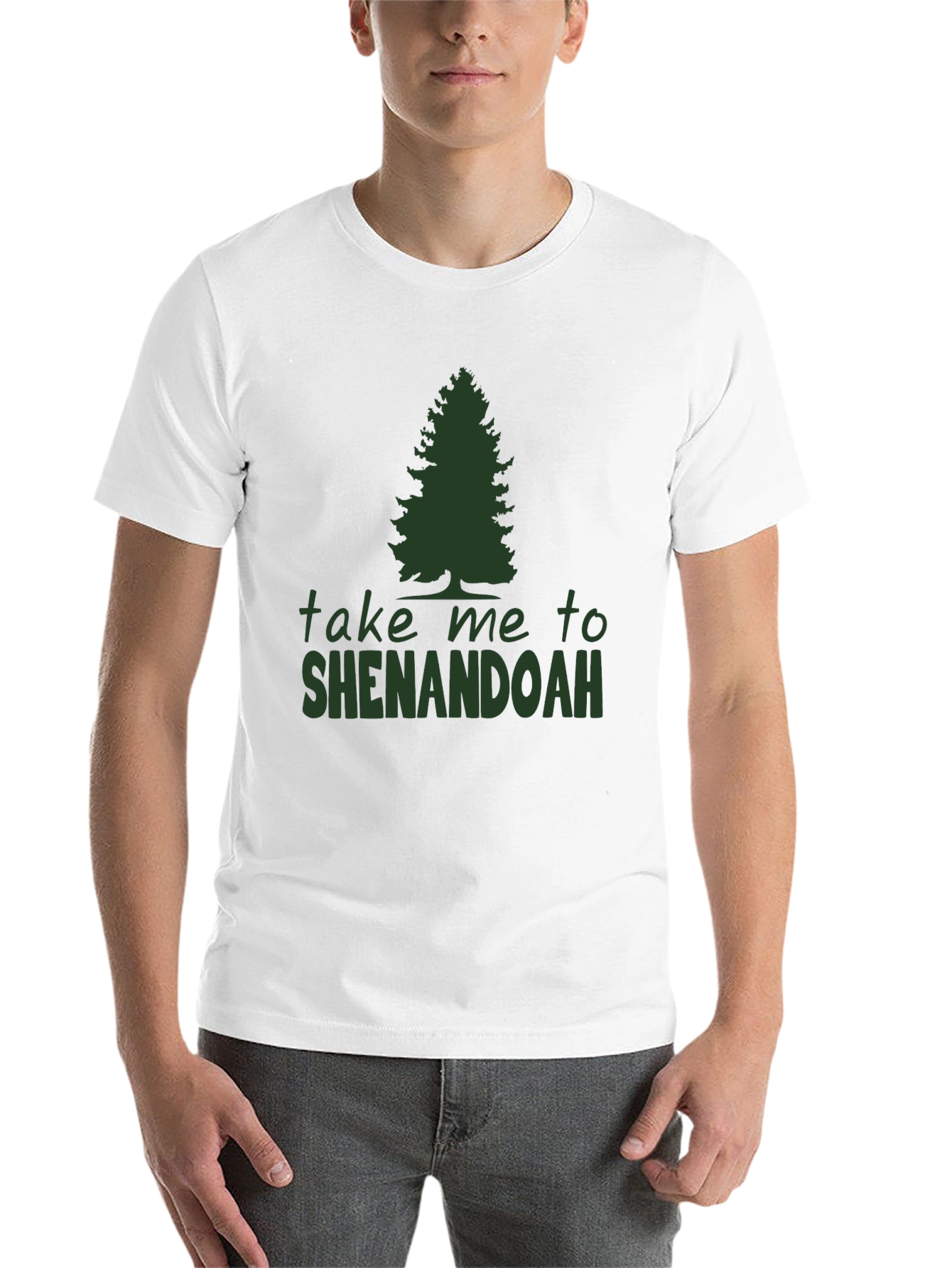 Black Shenandoah T-Shirt: Take Me to the Woods view 14