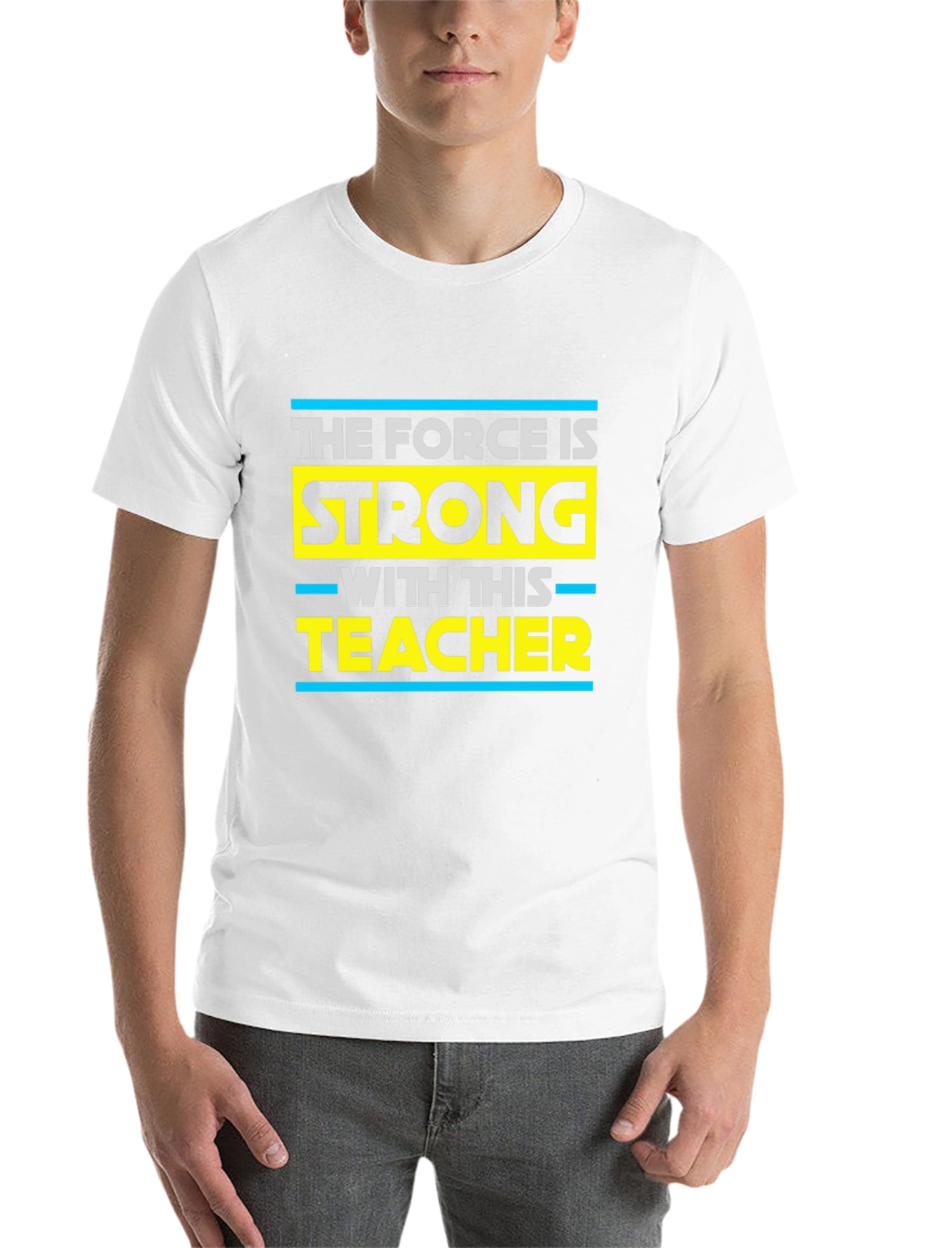 The Force is Strong with This Teacher T-Shirt - 14