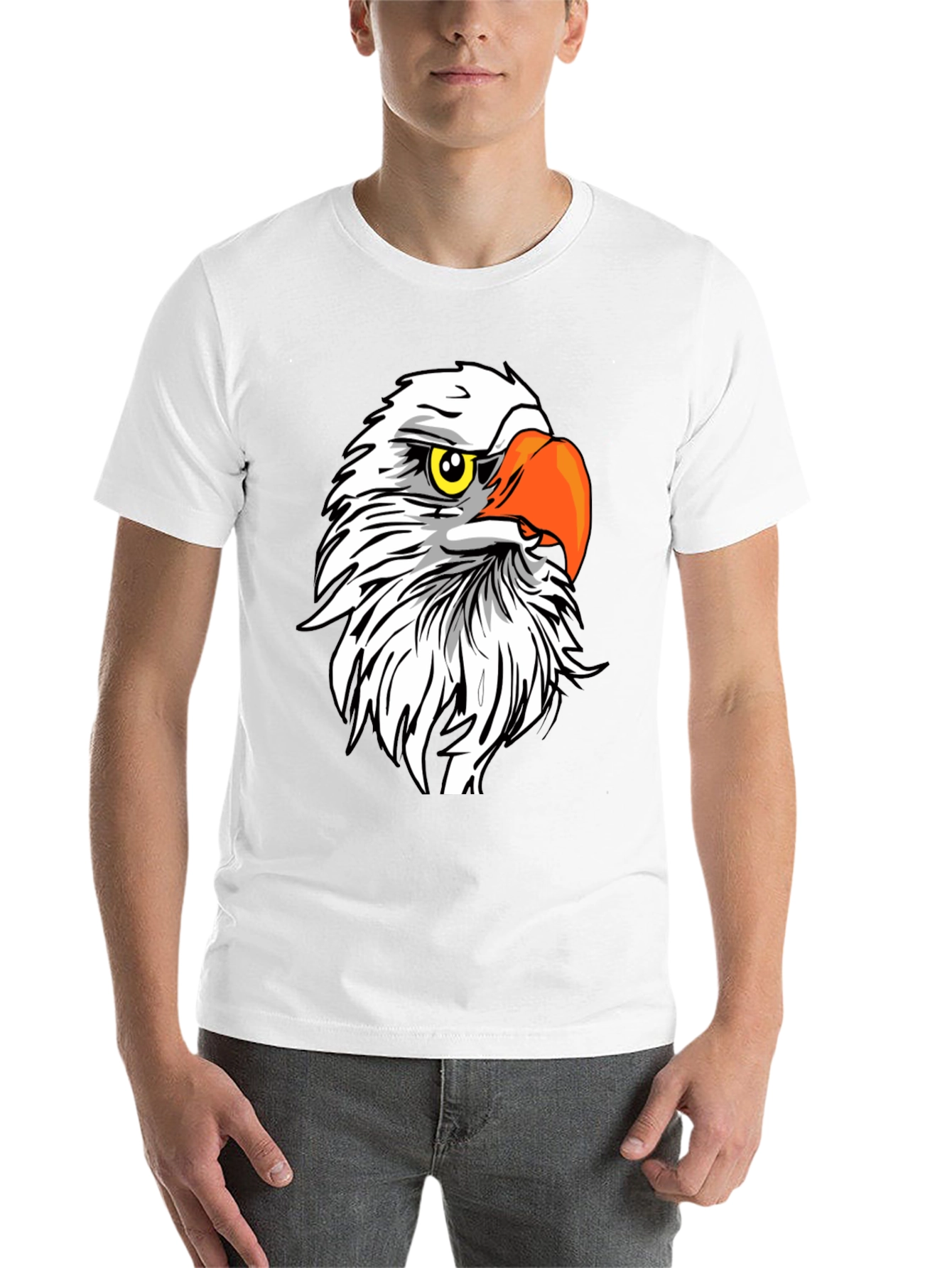 Black Eagle Graphic T-Shirt - Bold and Patriotic view 14