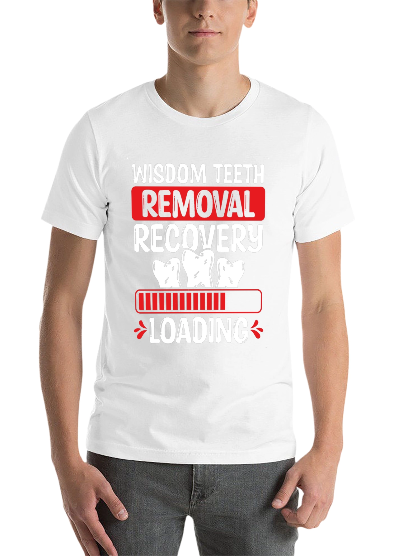 Black Wisdom Teeth Removal Recovery T-Shirt view 14