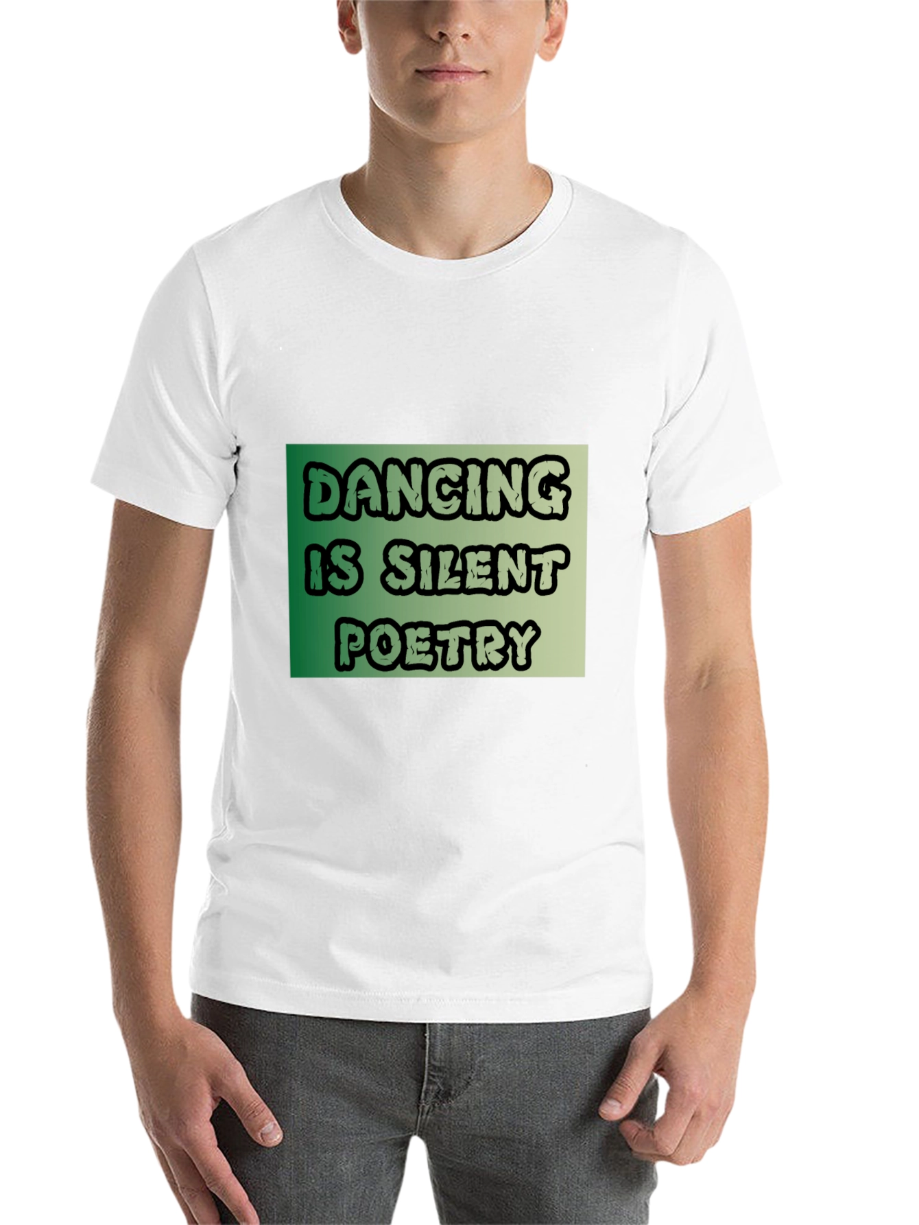 Black Dancing Is Silent Poetry Graphic Tee view 14