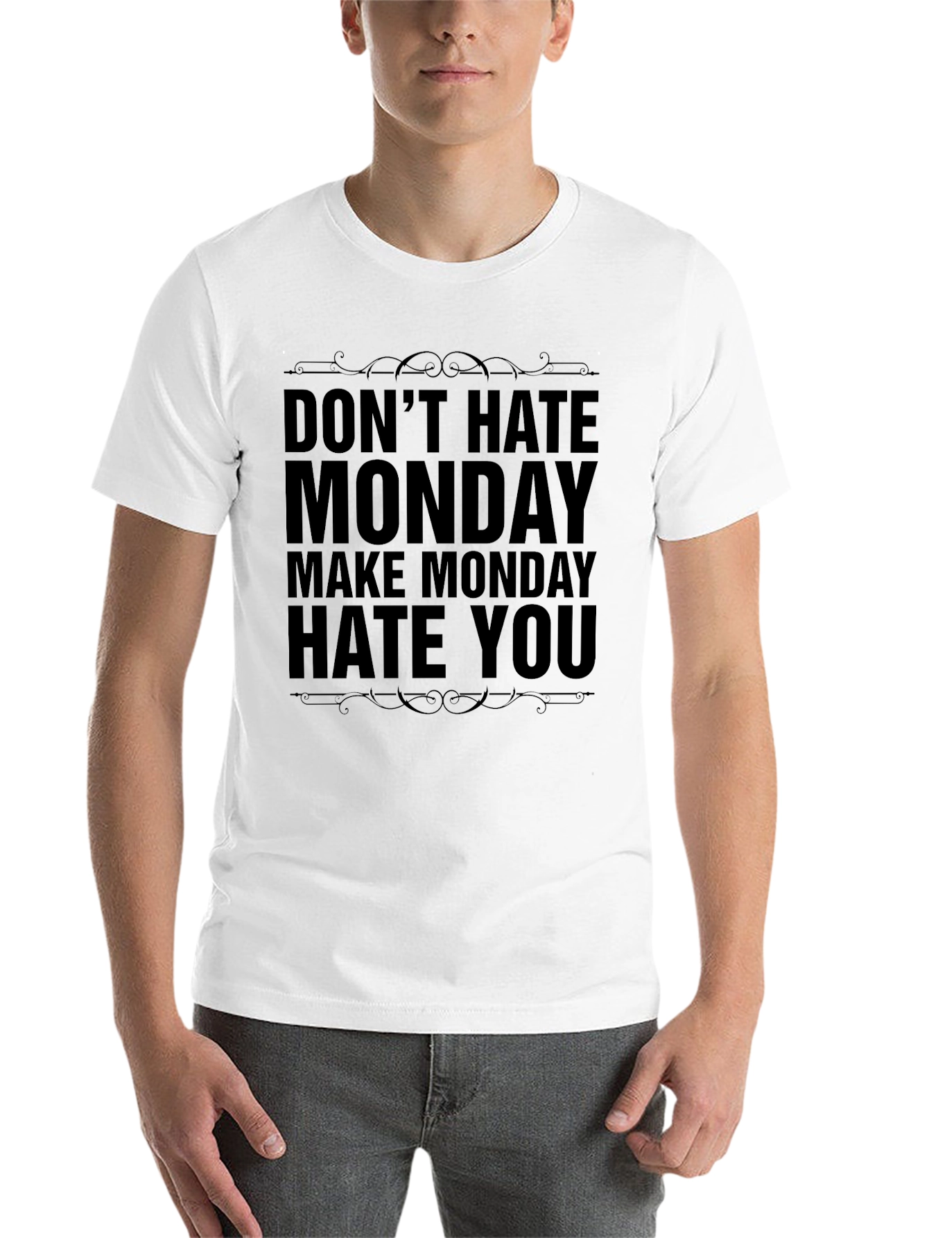 Black Don't Hate Monday Graphic Tee view 14