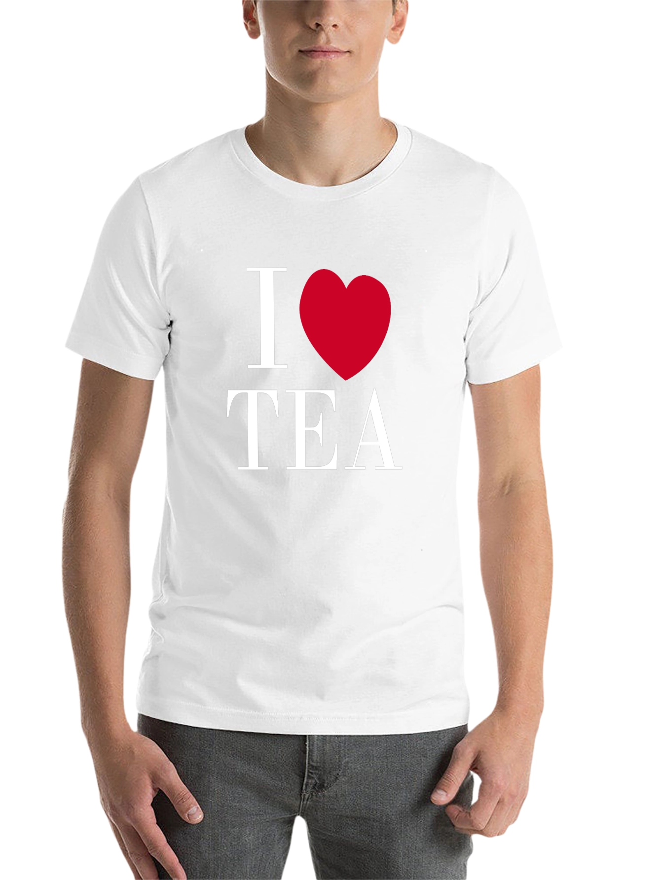 Black I Heart Tea Black Graphic Tee view 14