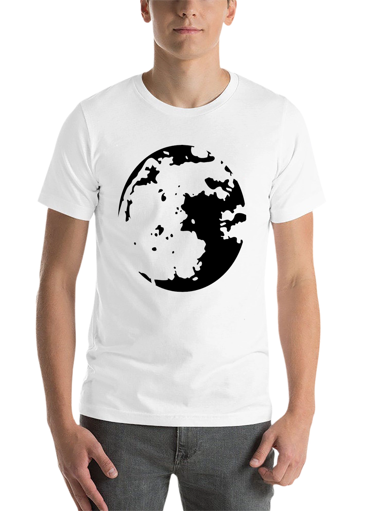 Lunar Phase Black T-Shirt - 14