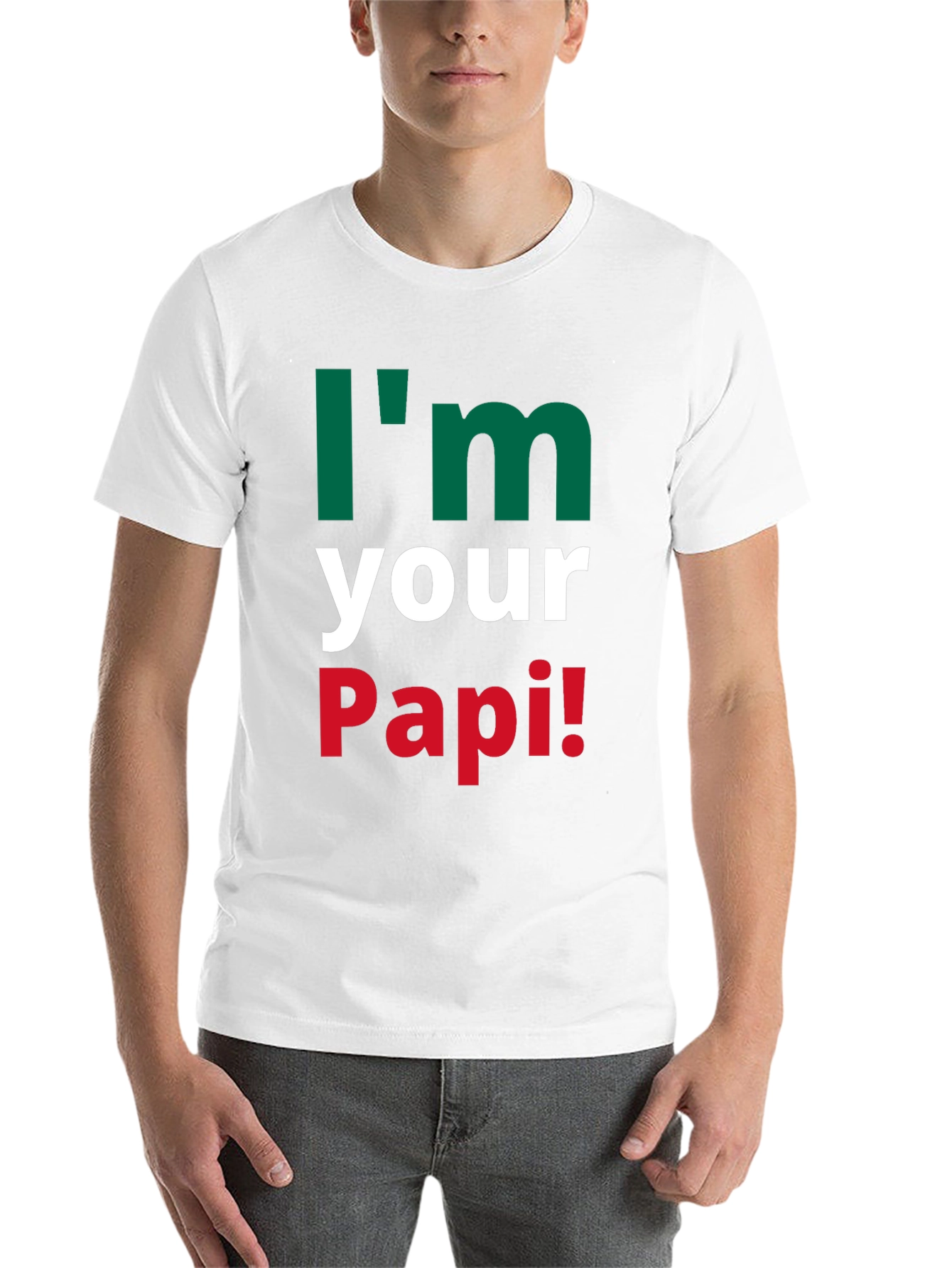 Black I'm Your Papi! T-Shirt Funny Father's Day Gift view 14