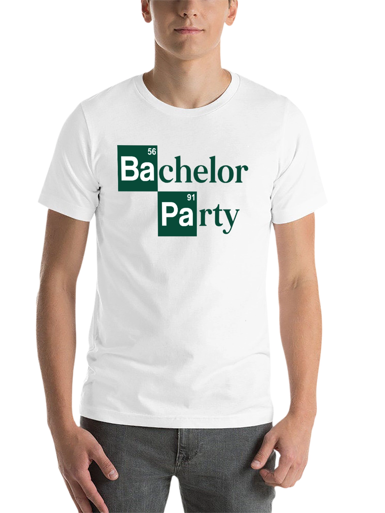 Black Bachelor Party Chemistry Shirt view 14