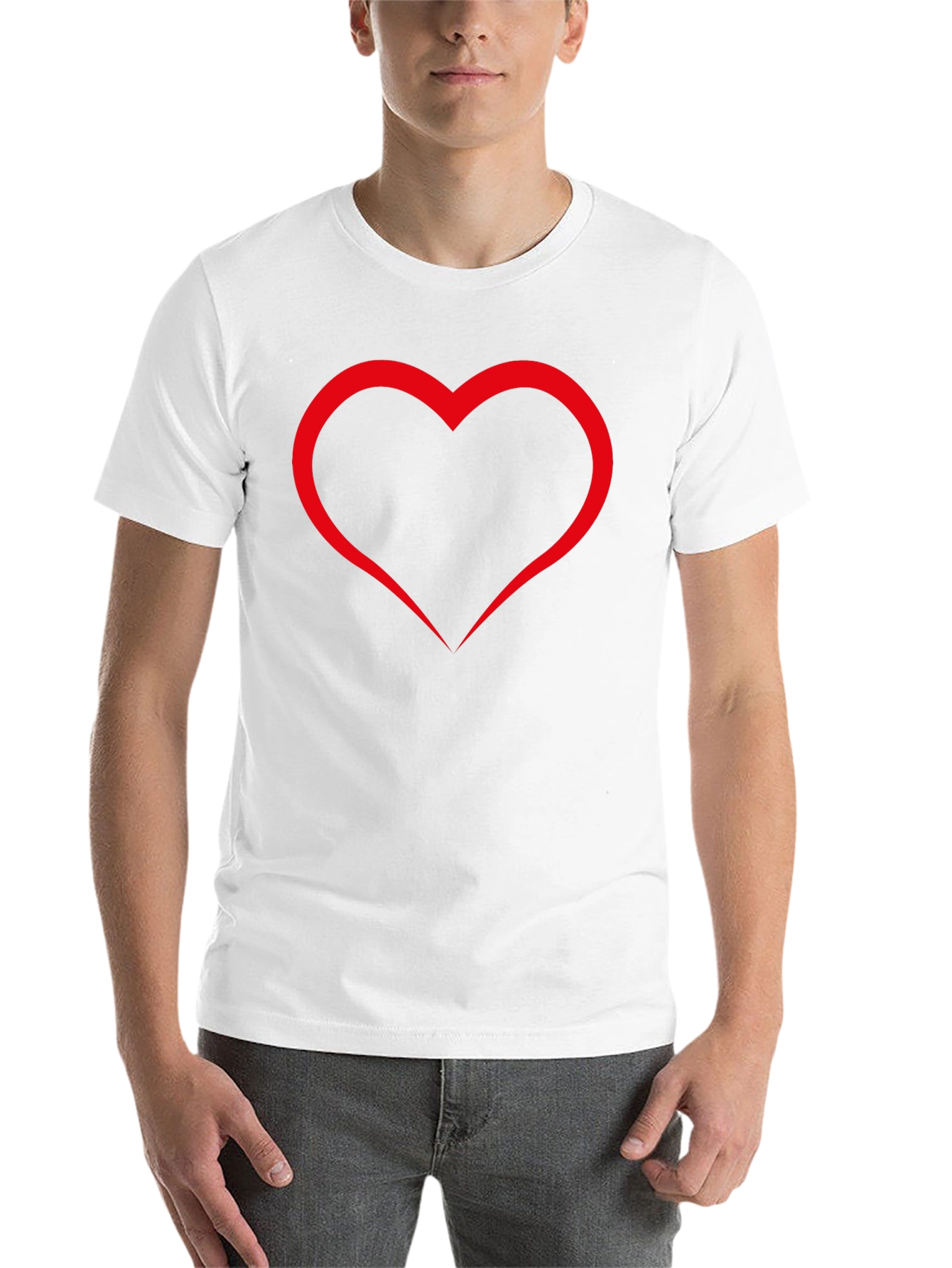 Black Heart Graphic Black T-Shirt view 14