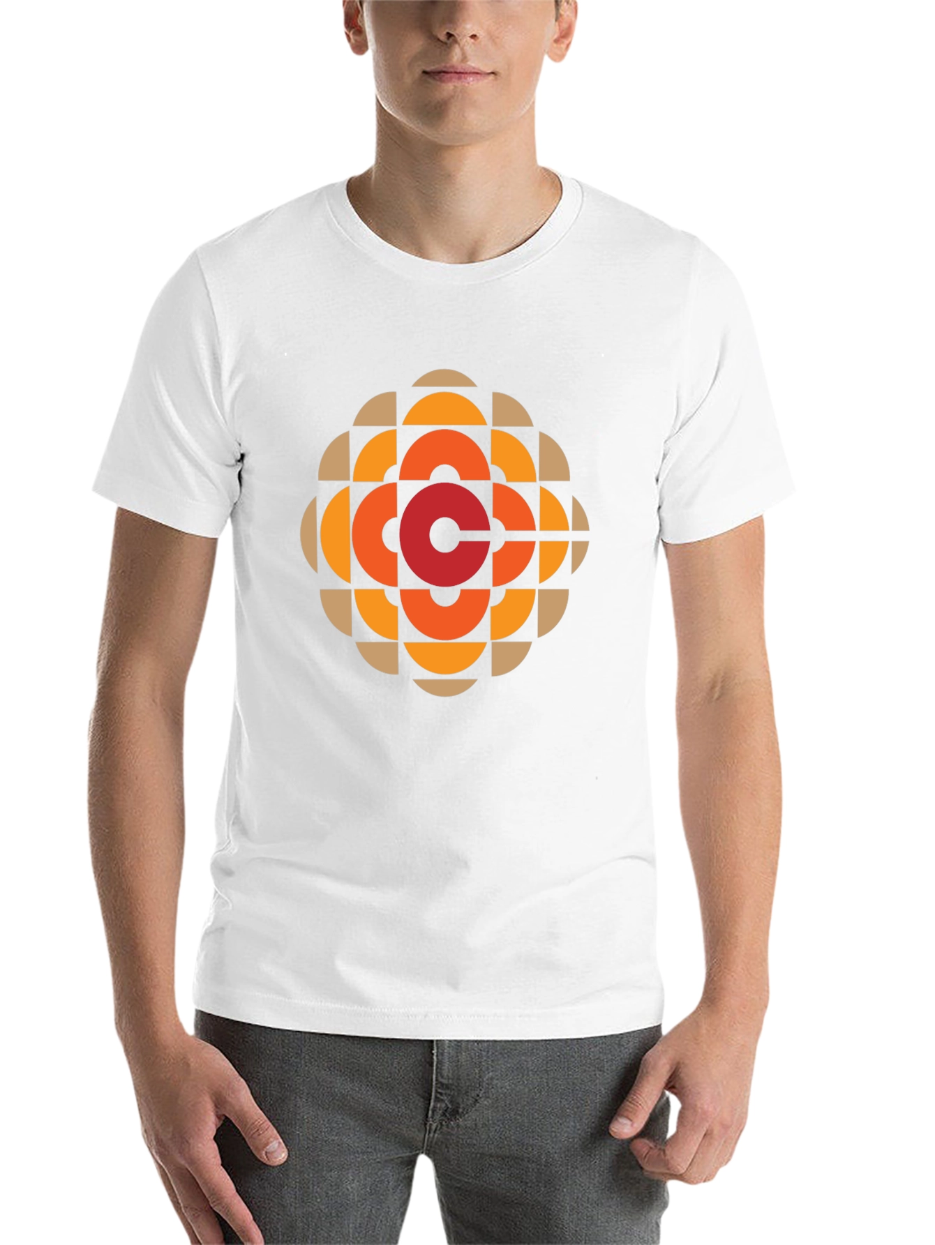 Black Retro CBC Logo Black T-Shirt view 14