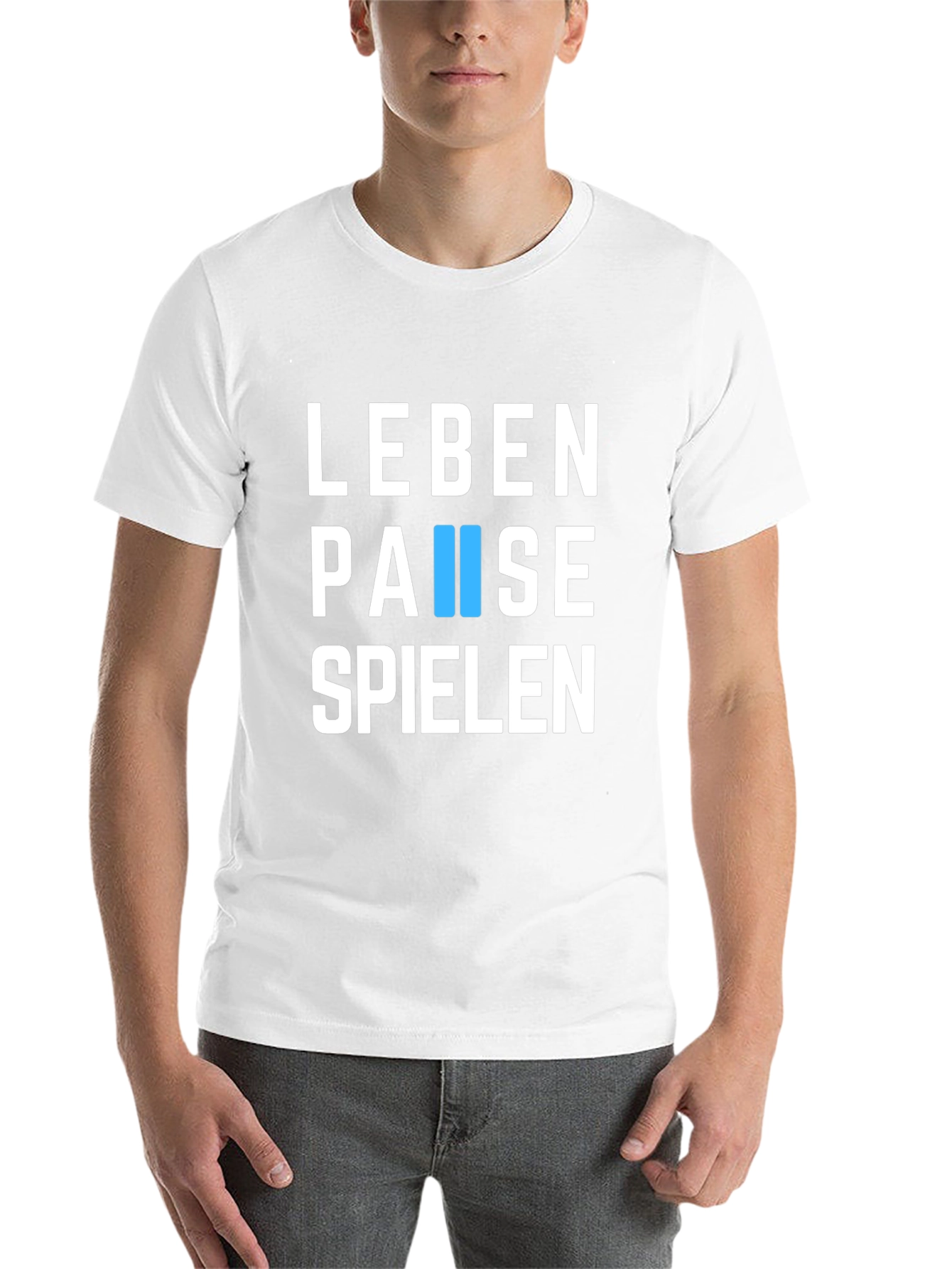 Black Leben Pause Spielen T-Shirt - Relax & Play view 14