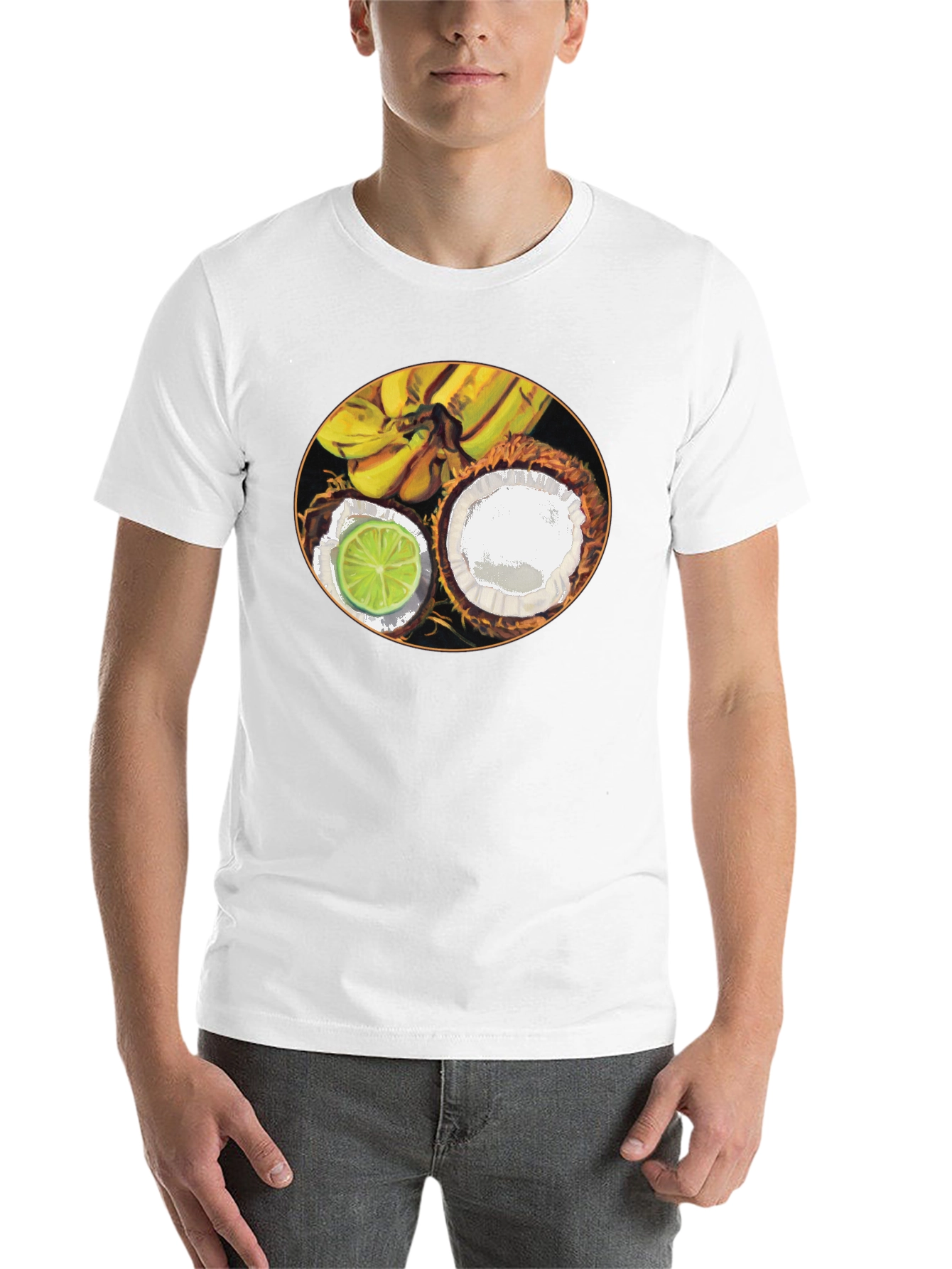 Tropical Fruit Graphic Tee - 14