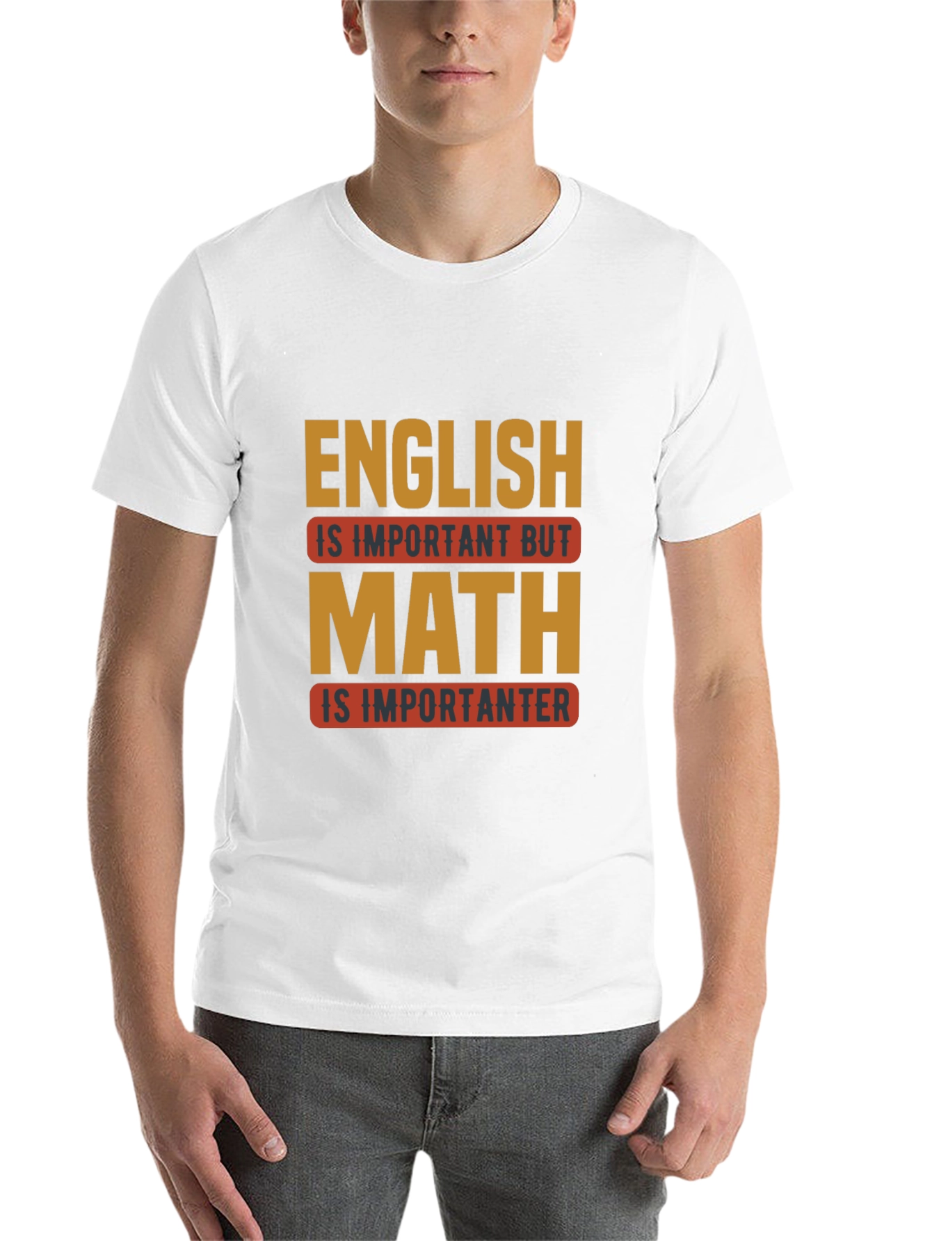 Black Funny Math Humor T-Shirt view 14