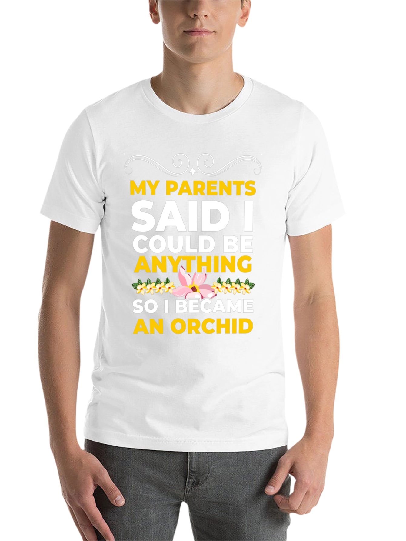 Black Orchid T-Shirt: My Parents Said I Could Be Anything! view 14