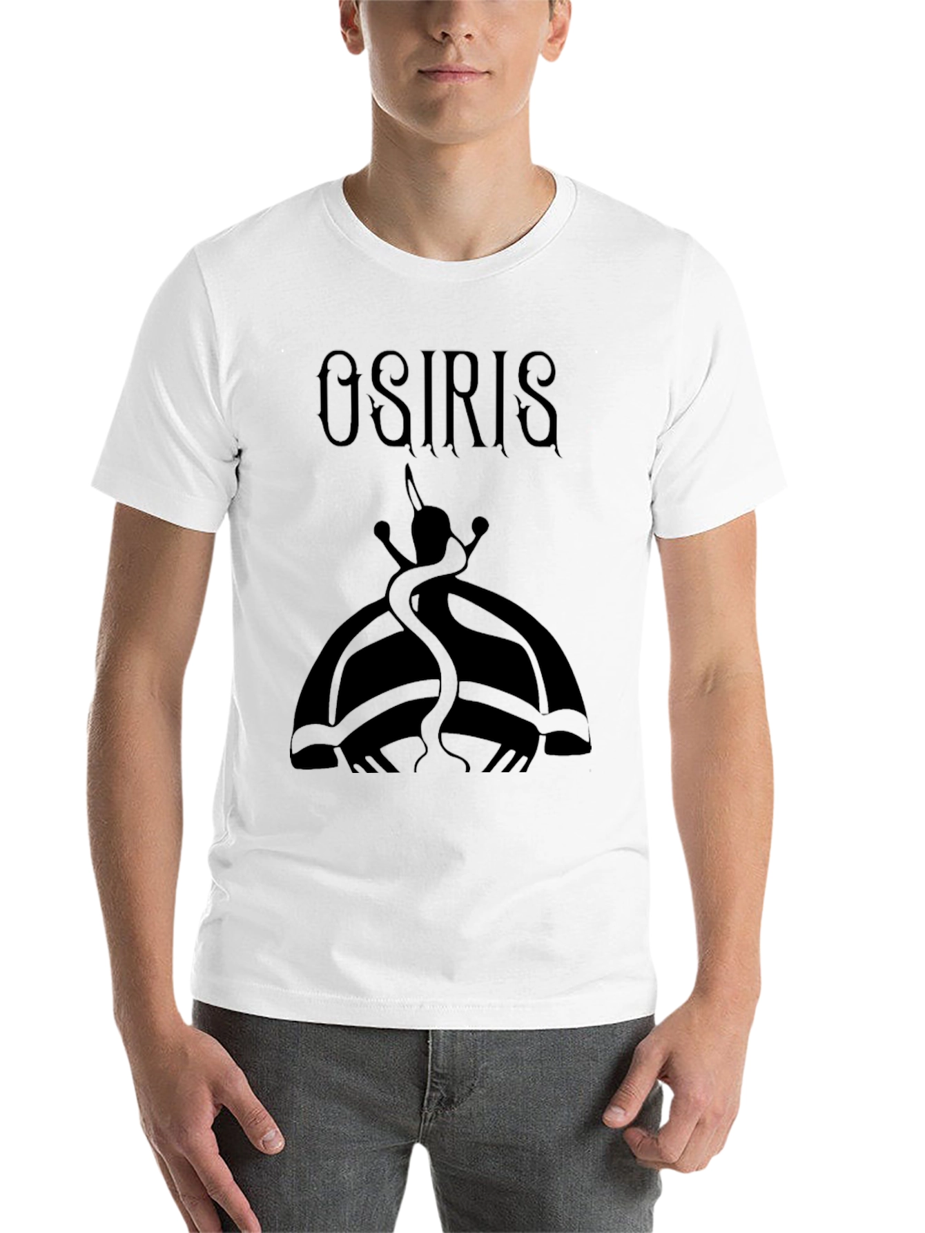 Black Osiris Graphic Print Black T-Shirt view 14