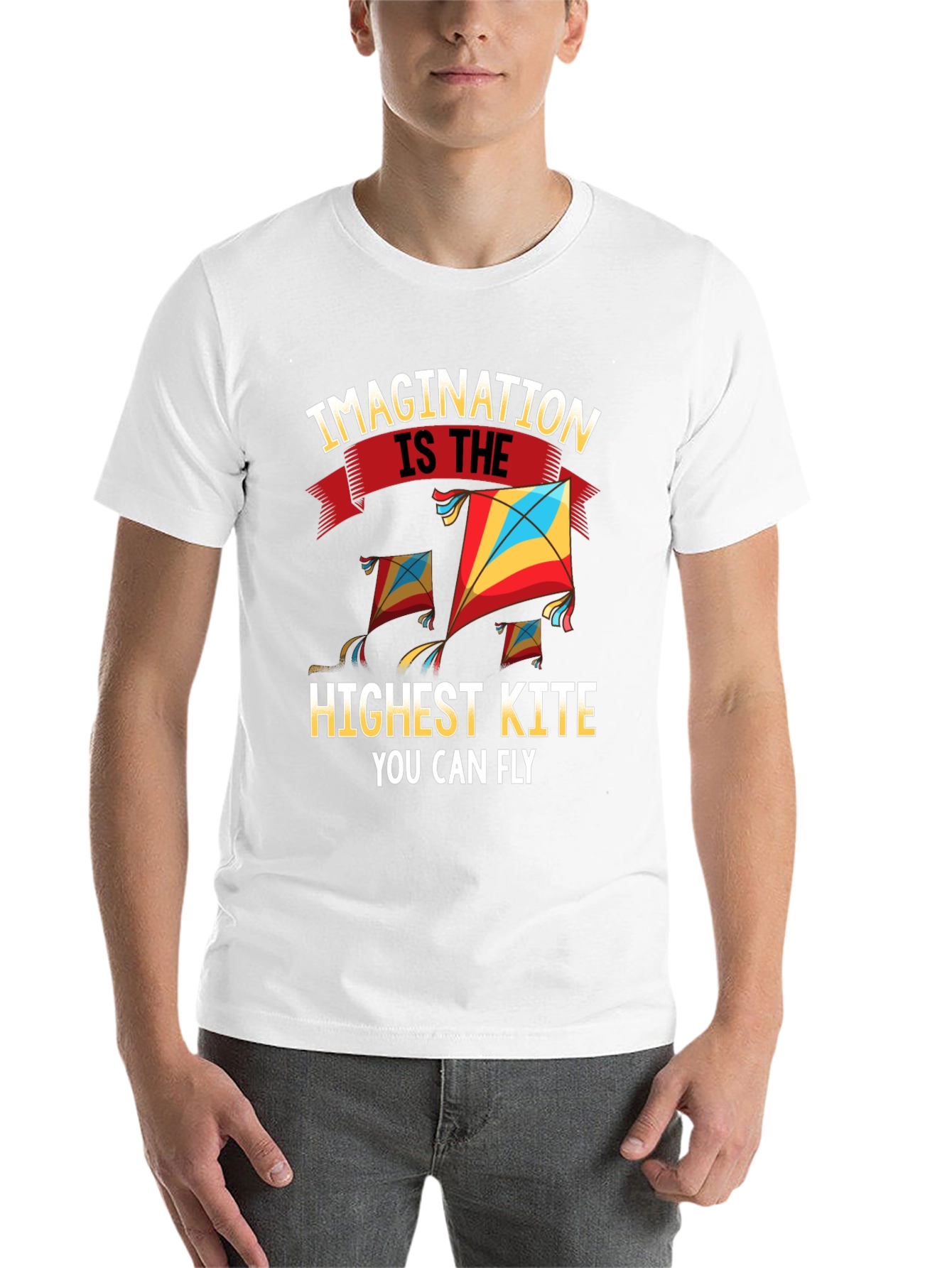 Black Imagination Highest Kite T-Shirt view 14