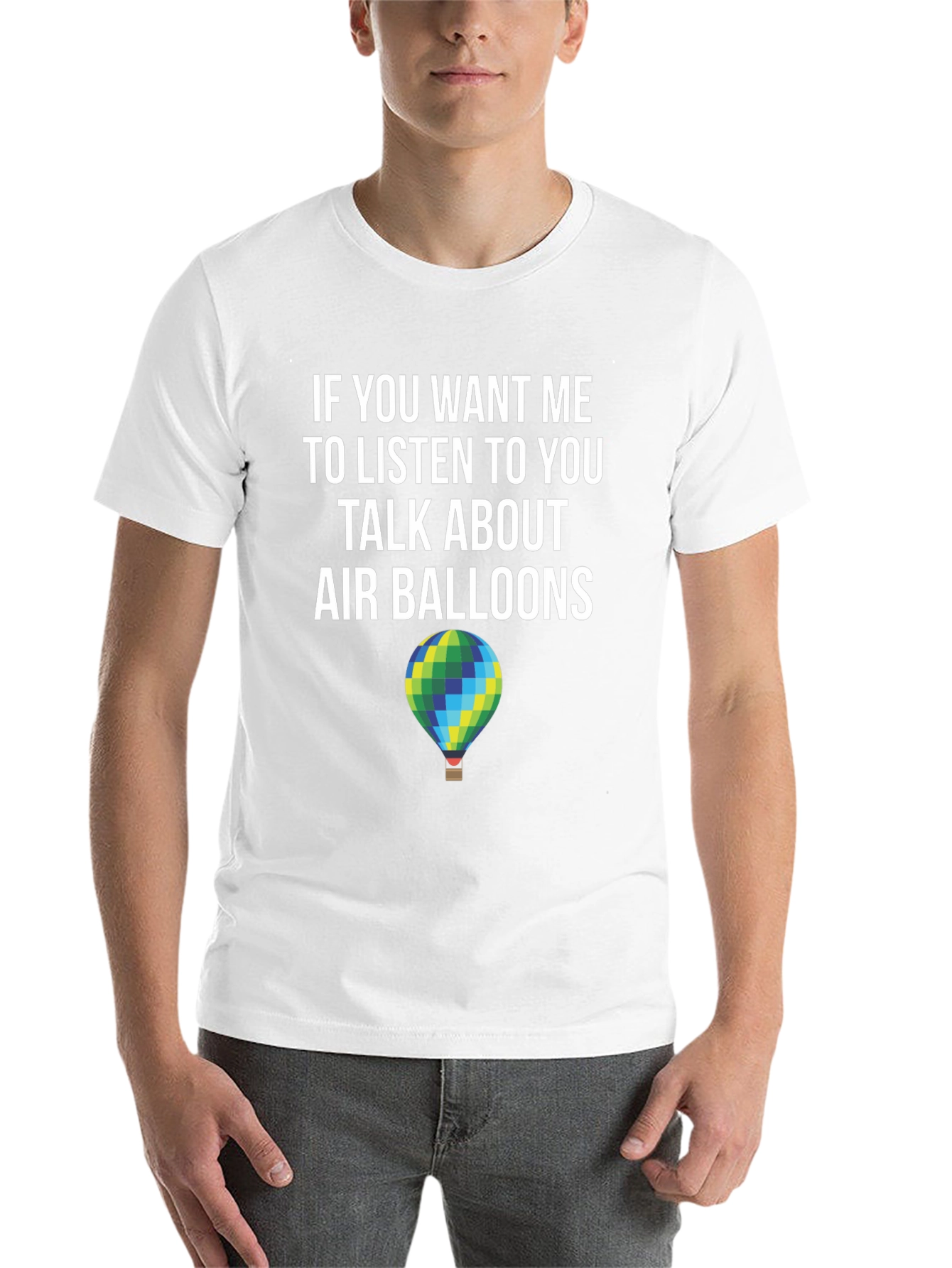 Black Air Balloon Talk T-Shirt - Listener Edition view 14
