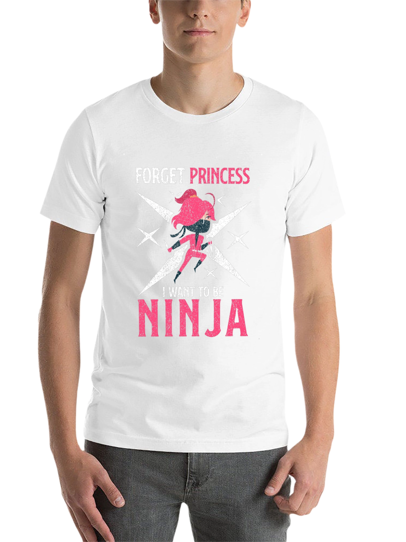 Black Forget Princess, Be Ninja Graphic Tee view 14